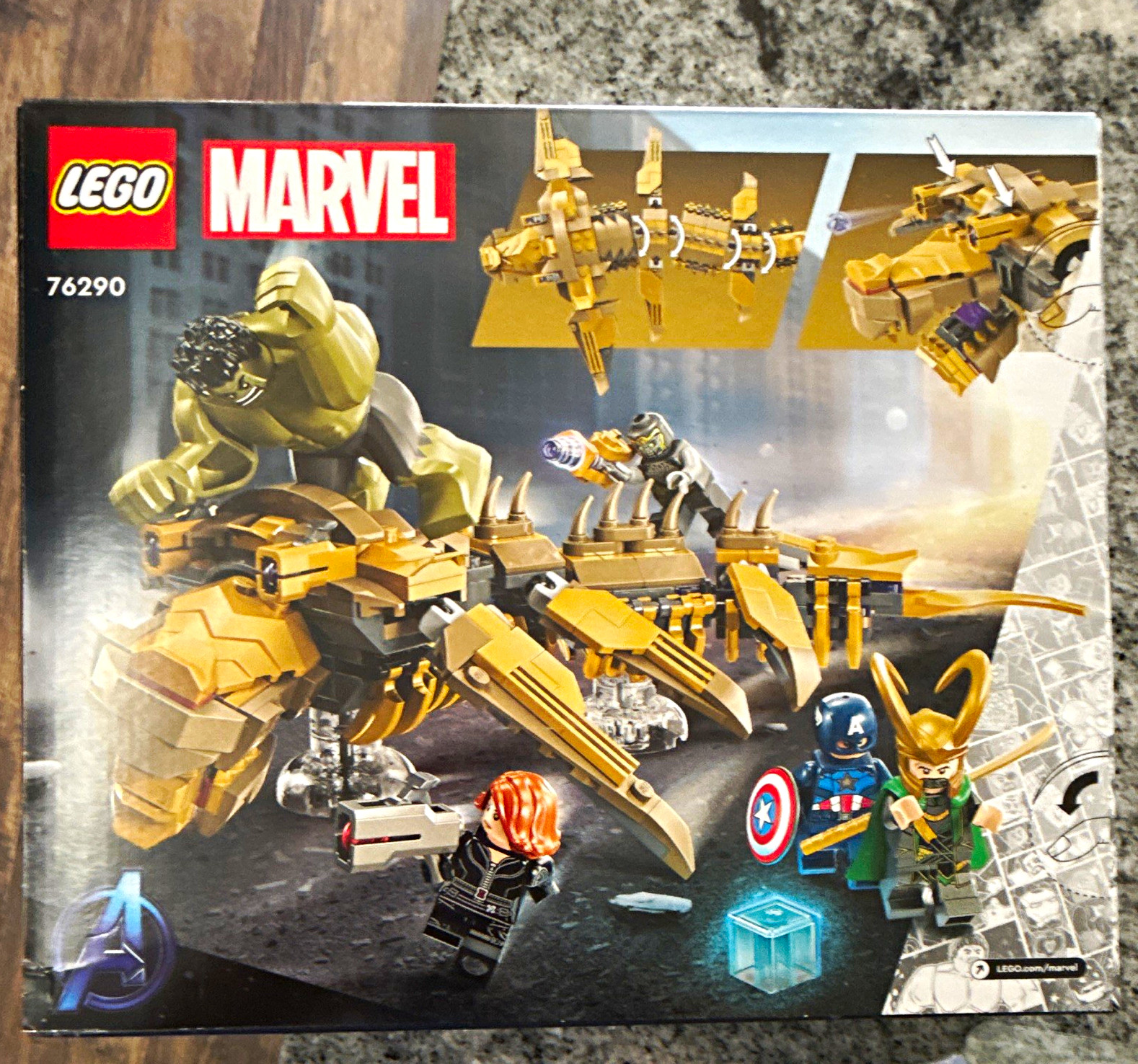 LEGO Marvel 76290 Avengers vs. the Leviathan 347 pcs Brick Separator