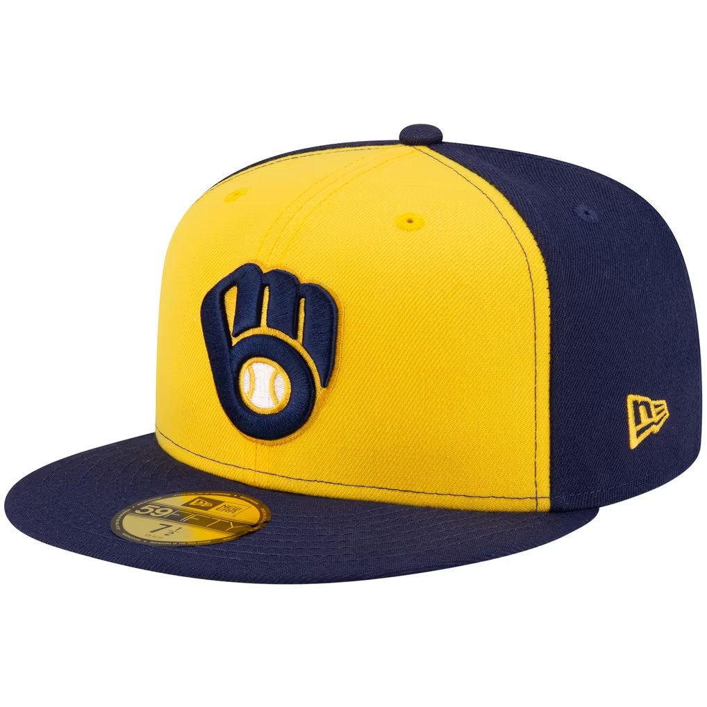 Milwaukee Brewers New Era Alternate Authentic Collection On-Field 59FIFTY Fitted Milwaukee Brewers New Era Alternate Authentic Collection On-Field 59FIFTY Fitted