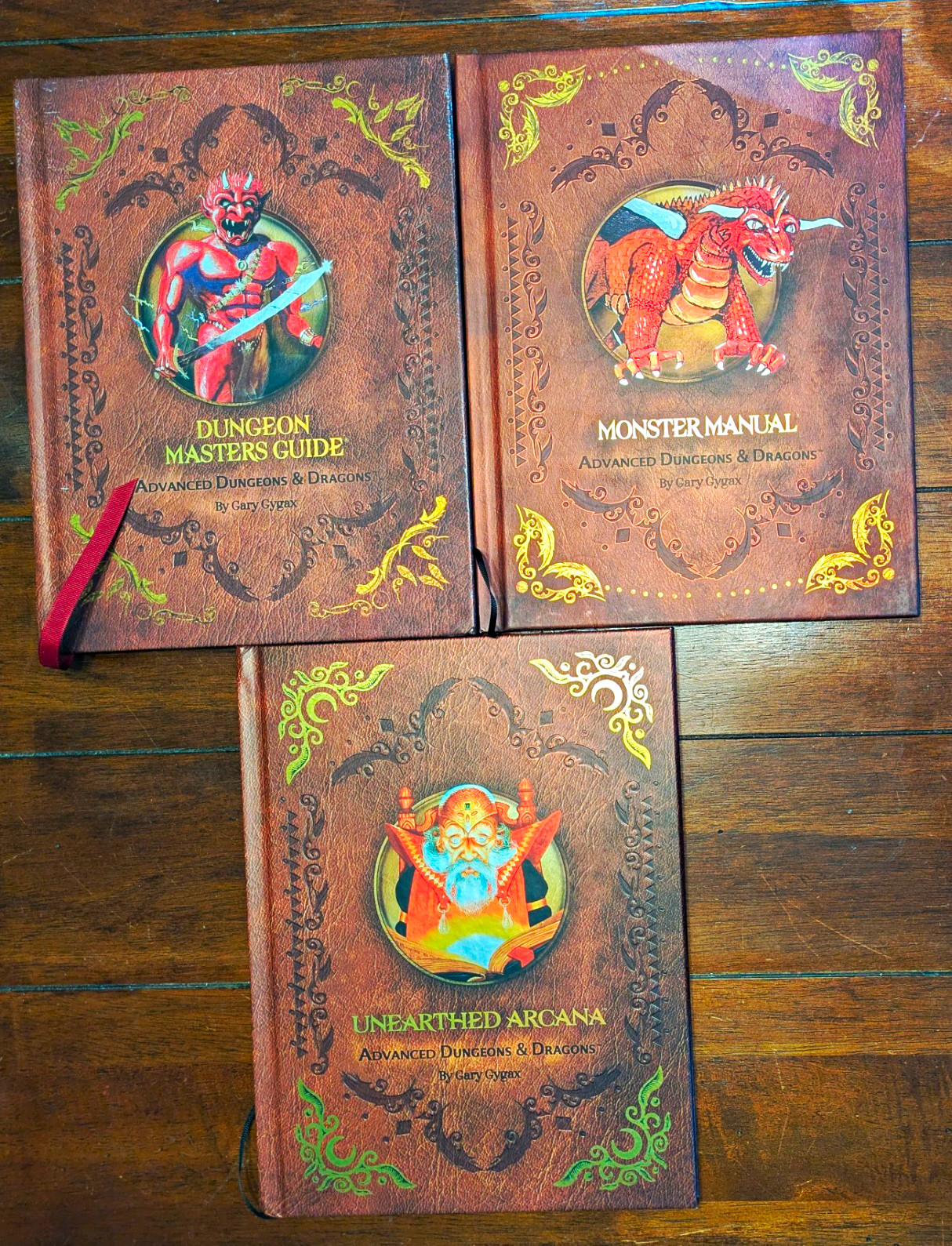 AD&D 1st Edition Premium Reprints – DMG, Monster Manual & Unearthed Arcana