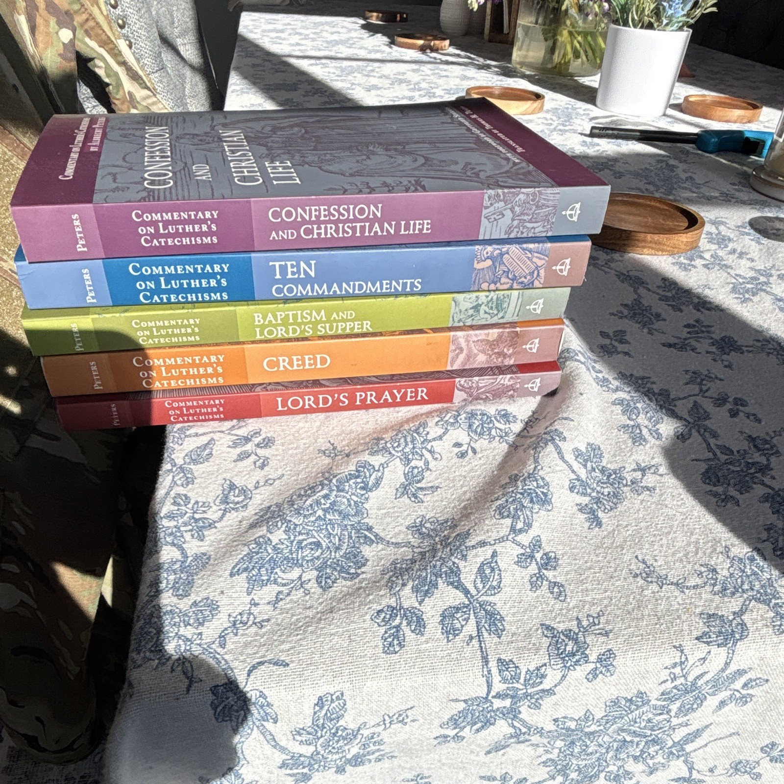 Albrecht Peters Commentary on Luther’s Catechisms 5-Book Set Paperback