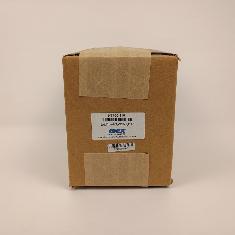 IDEX Rheodyne HT700-115 TitanHT Valve Pod 2/6 Position 6-Port Injector HPLC NIB IDEX Rheodyne HT700-115 TitanHT Valve Pod 2/6 Position 6-Port Injector HPLC NIB