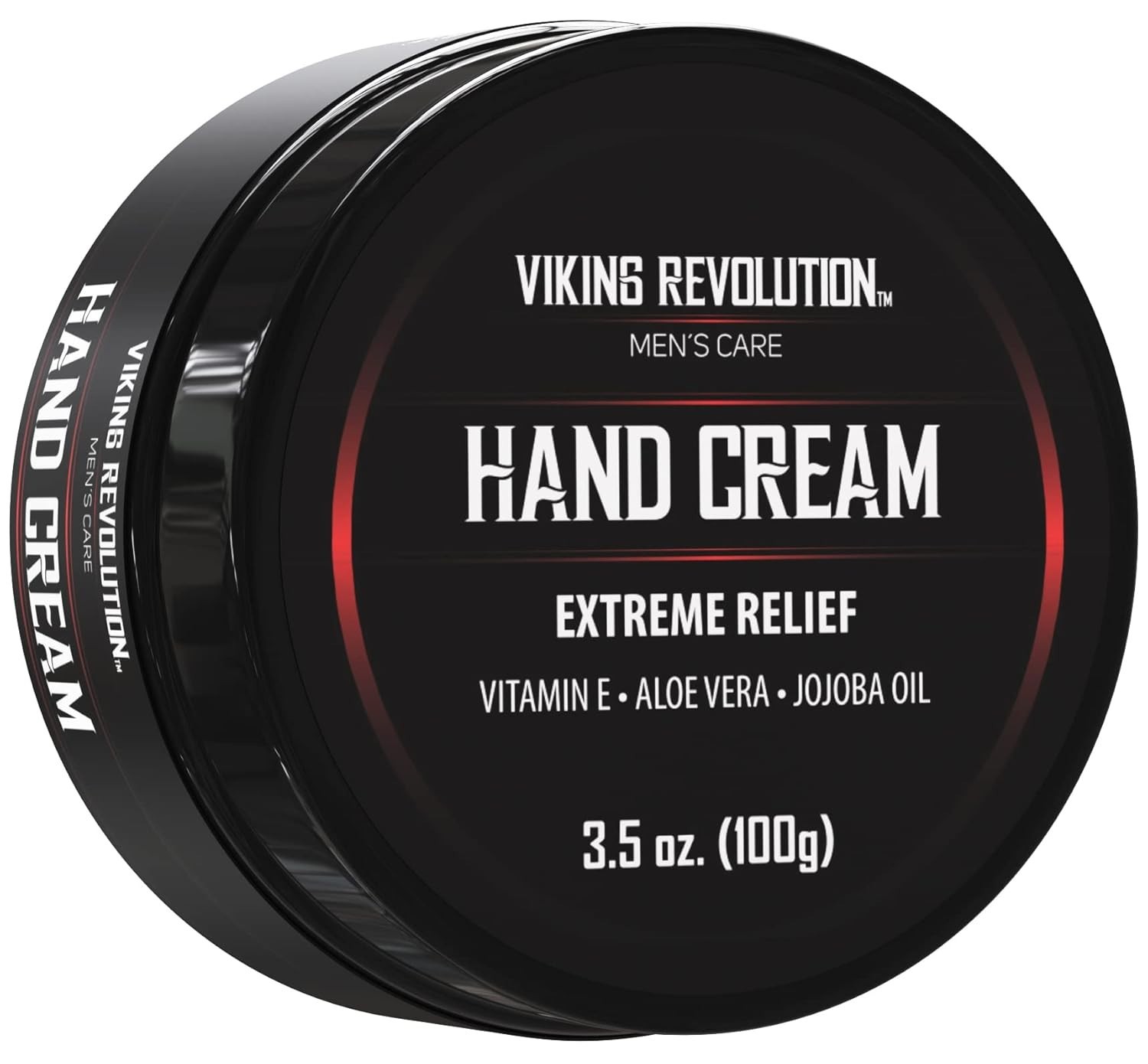 Viking Revolution Men\'s Hand Cream - Repair Cream for Dry, Cracked Vitamin E(3.5