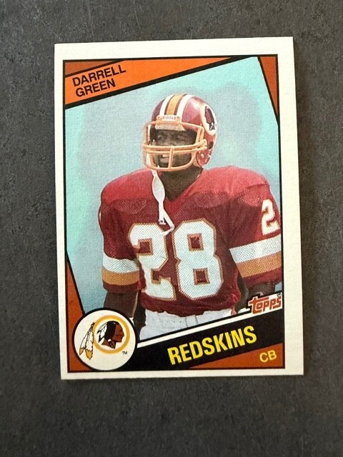 Darrell Green 1984 Topps Rookie (RC) - Card #380