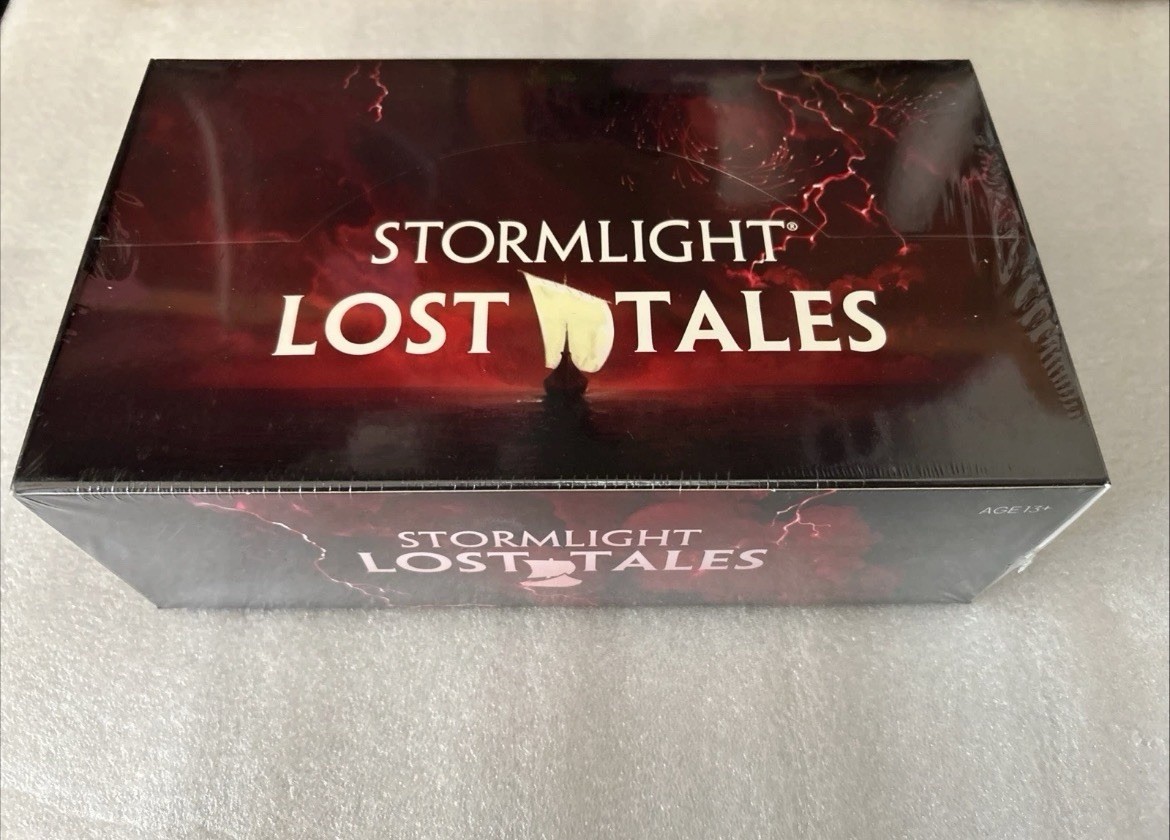 Dragonsteel Stormlight Lost Tales Story Deck Cards Box Sealed Brandon Sanderson Dragonsteel Stormlight Lost Tales Story Deck Cards Box Sealed Brandon Sanderson