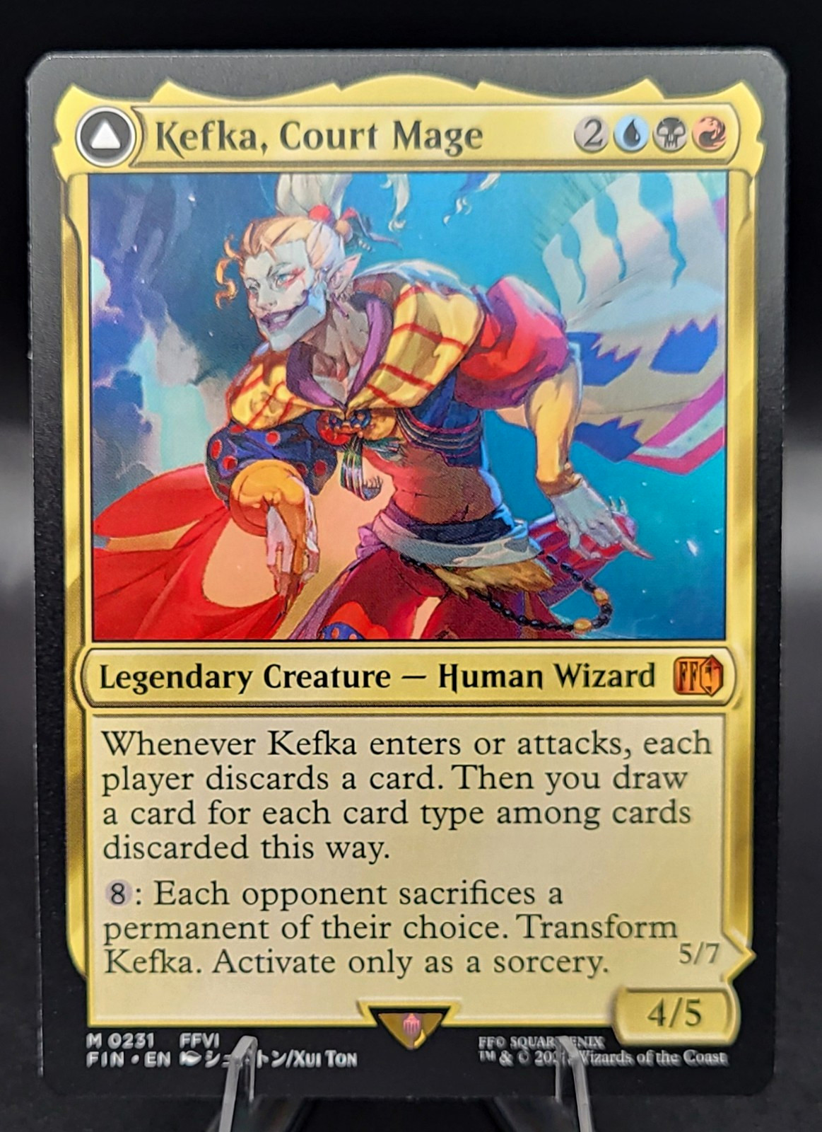 Wizards Of The Coast MTG  Kefka, Court Mage Final Fantasy Regular #0231