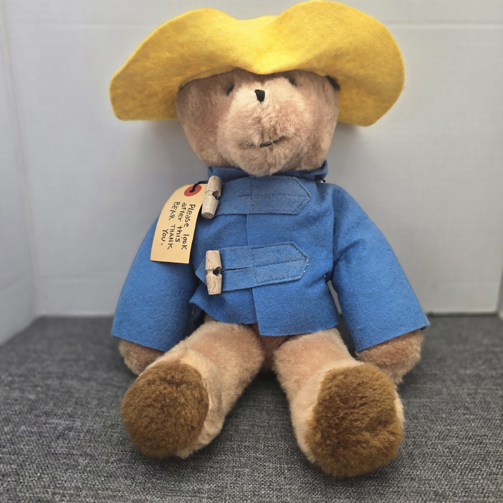 Vintage 1975 Eden Toys Paddington Bear Plush All Original Tags Included