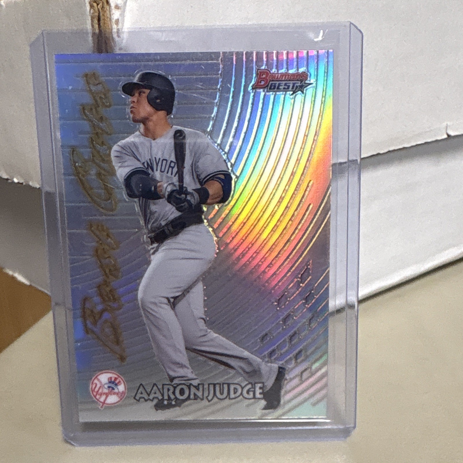 Topps 2017 Bowman\'s Best Aaron Judge Yankees #97BC-AJ 1997 Best Cuts Insert