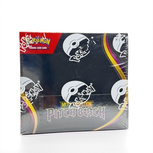 Pokemon TCG ME05 Pitch Black BOOSTER BOX Factory Sealed 36 Packs IN HAND