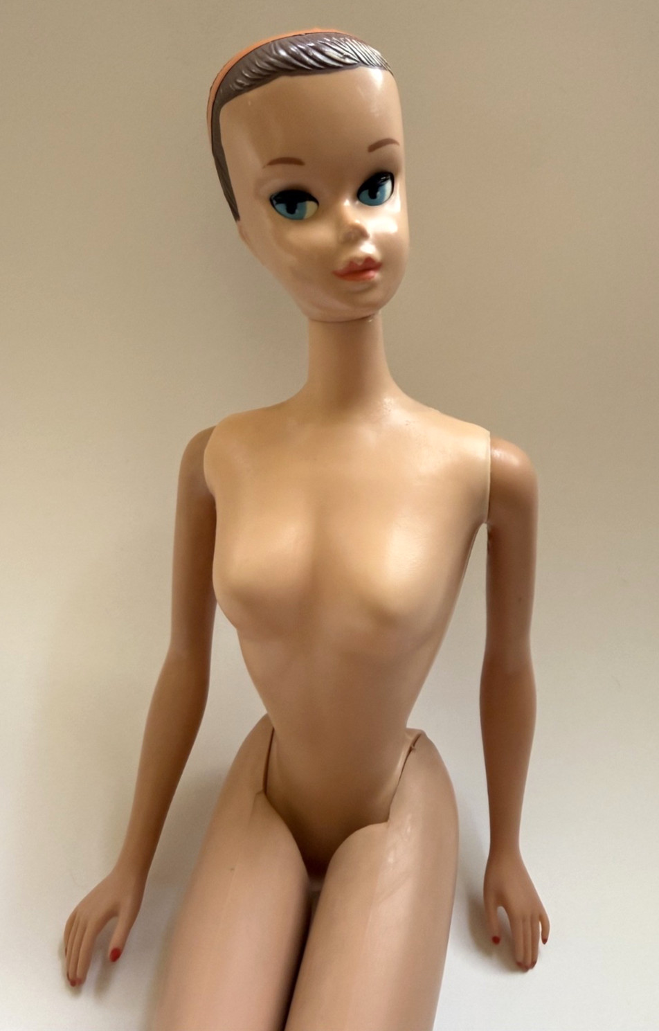 Vintage 1964 MISS BARBIE Sleepy Eyes Doll, Bendable Legs, NO MELT MARKS WOW
