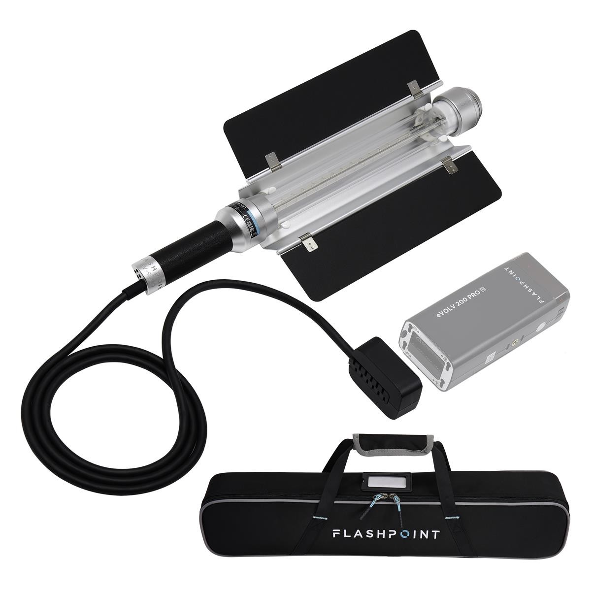 Flashpoint eVOLV S200 Stick Flash Head, Godox ADS200