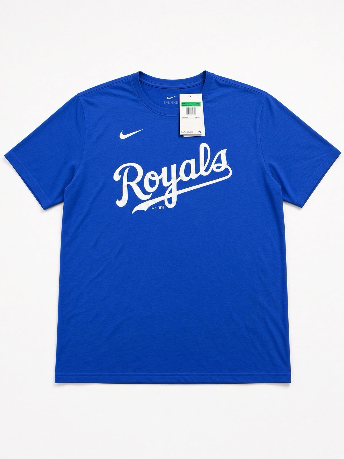 Nike Kansas City Royals Dri-fit Practice Shirt Men\'s XL Blue MLB Baseball NWT