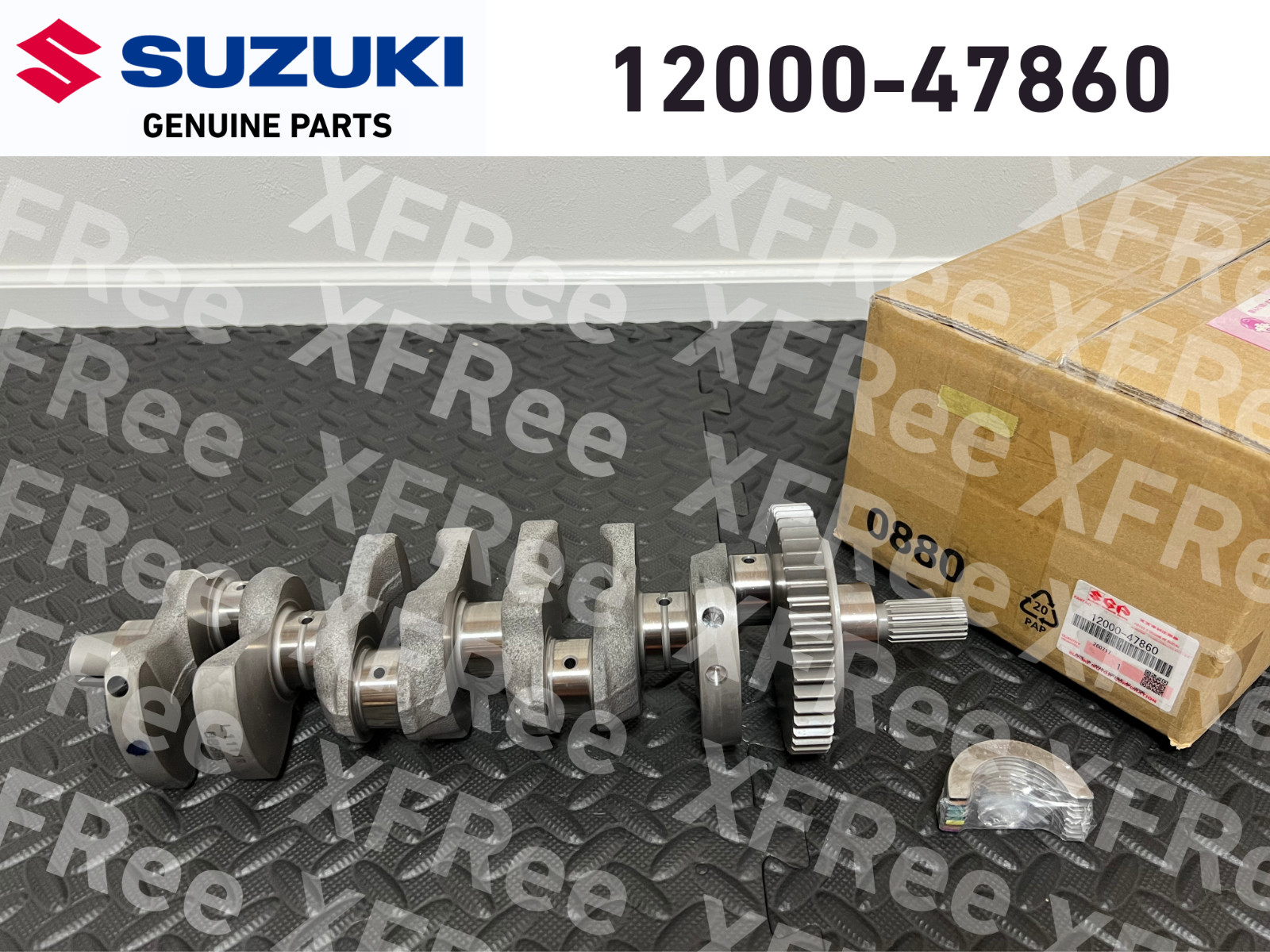 SUZUKI Genuine GSX-R1000 CRANKSHAFT SET 12000-47860-000 OEM