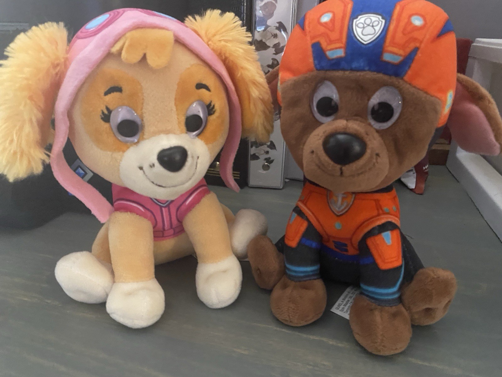 Gund Official Characters Zuma And Skye 7-8” Plush Stuffed Animals New