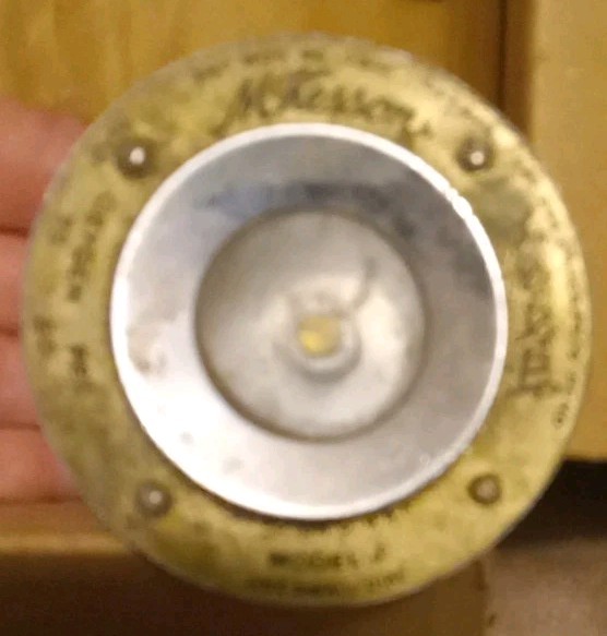 Vintage Lens Mckesson Nargraf Model J Nitrous Oxide Dental Regulator Circa 1930s
