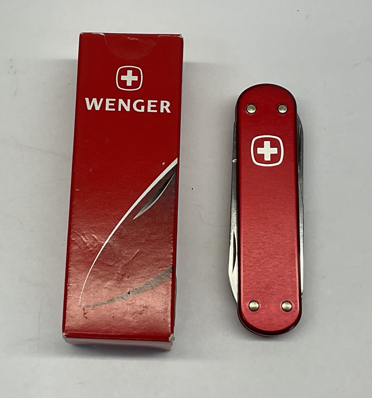 Wenger Delemont Swiss Army Knife with Rare Money Clip, New with Box