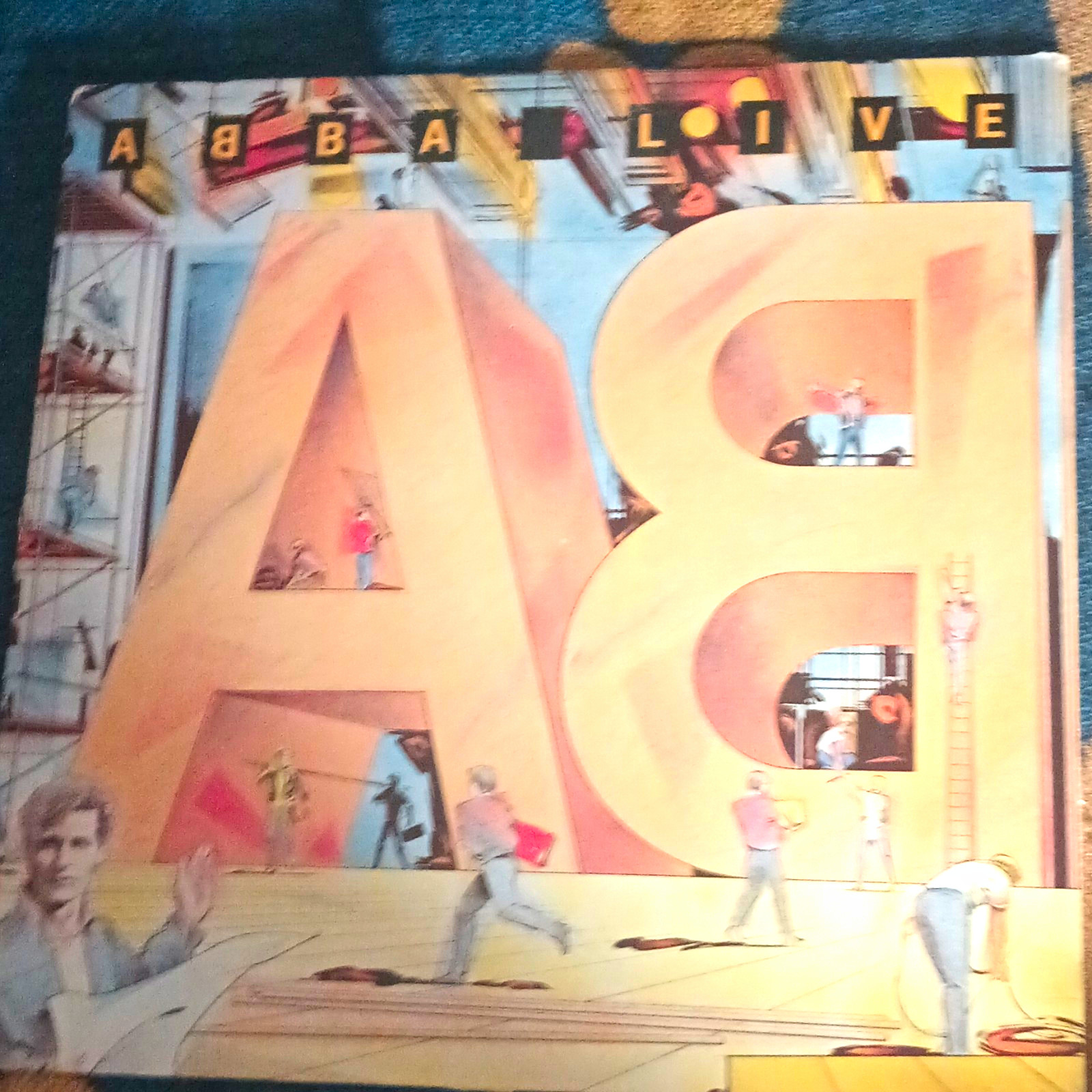 ABBA ABBA Live Vinyl Record