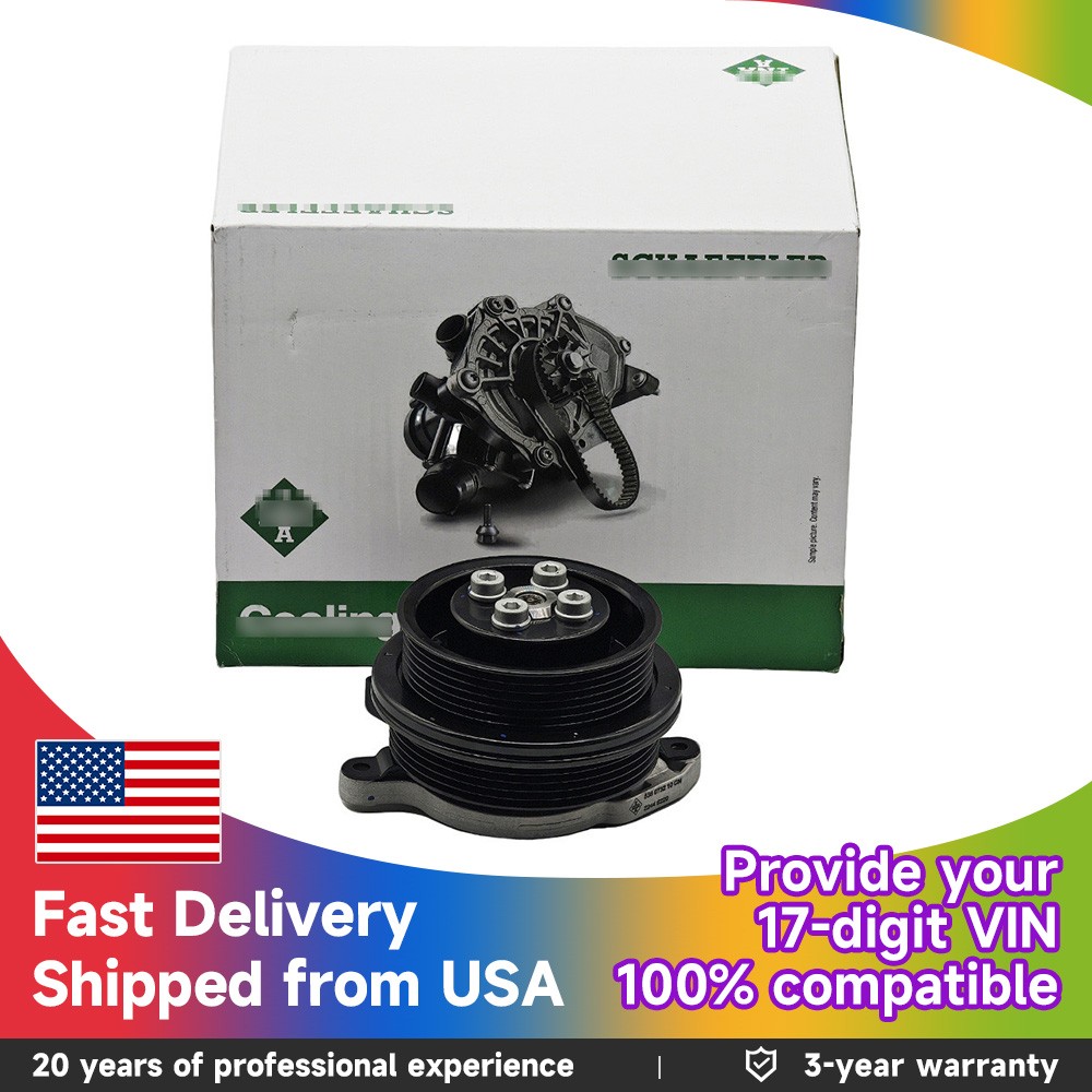 INA Engine Water Pump Drive Belt 03C121004J OEM for VW Jetta Tiguan Audi A1