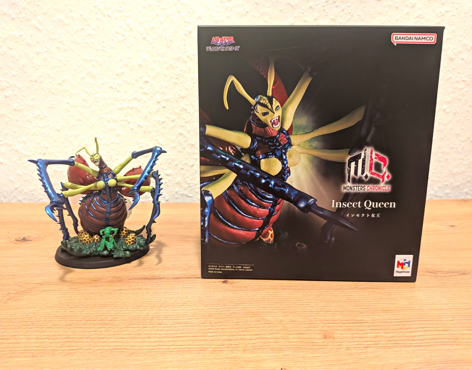 MegaHouse Monsters Chronicle Yu-Gi-Oh Insect Queen Collectible Figure