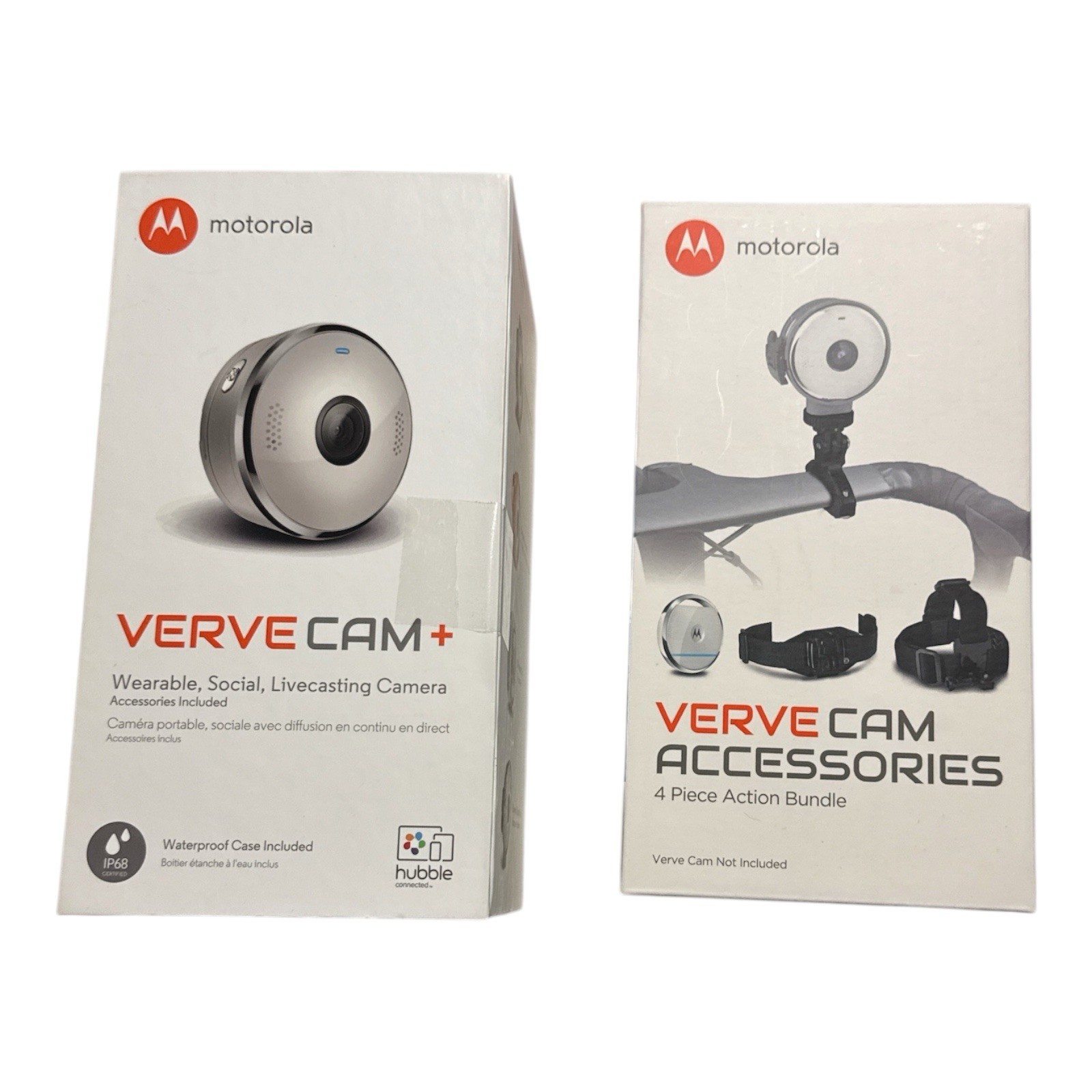 Motorola Verve Cam+ & Verve Cam Accessories 4 Piece Action Bundle Pack New Motorola Verve Cam+ & Verve Cam Accessories 4 Piece Action Bundle Pack New