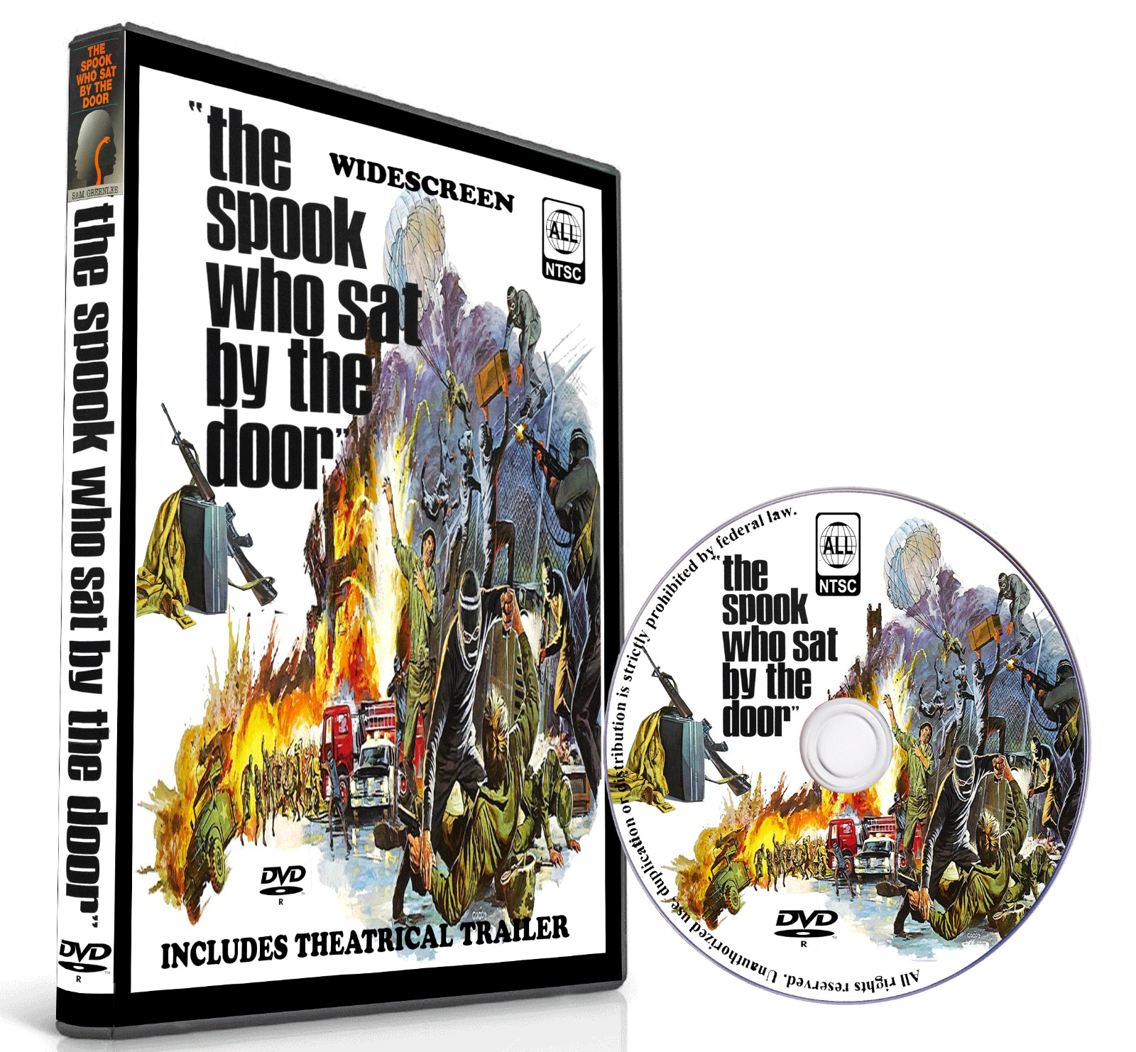 THE SPOOK WHO SAT BY THE DOOR - 1973 - WIDESCREEN 
