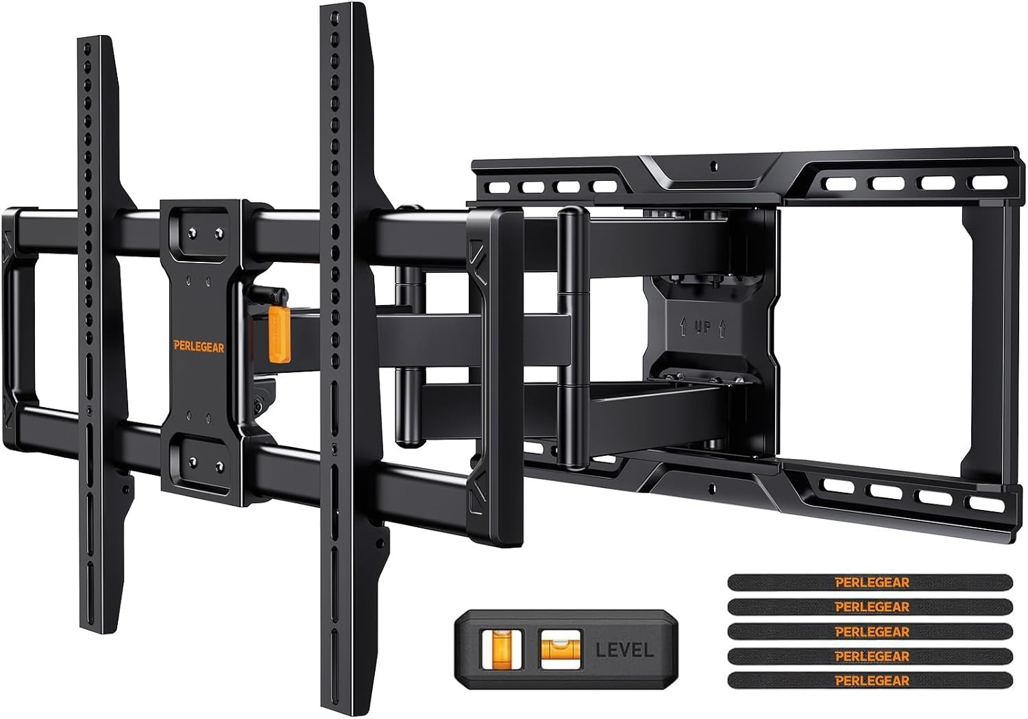 Full Motion TV Wall Mount for 45–95 inch TVs up to 150 lbs UL Listed TV Mount 