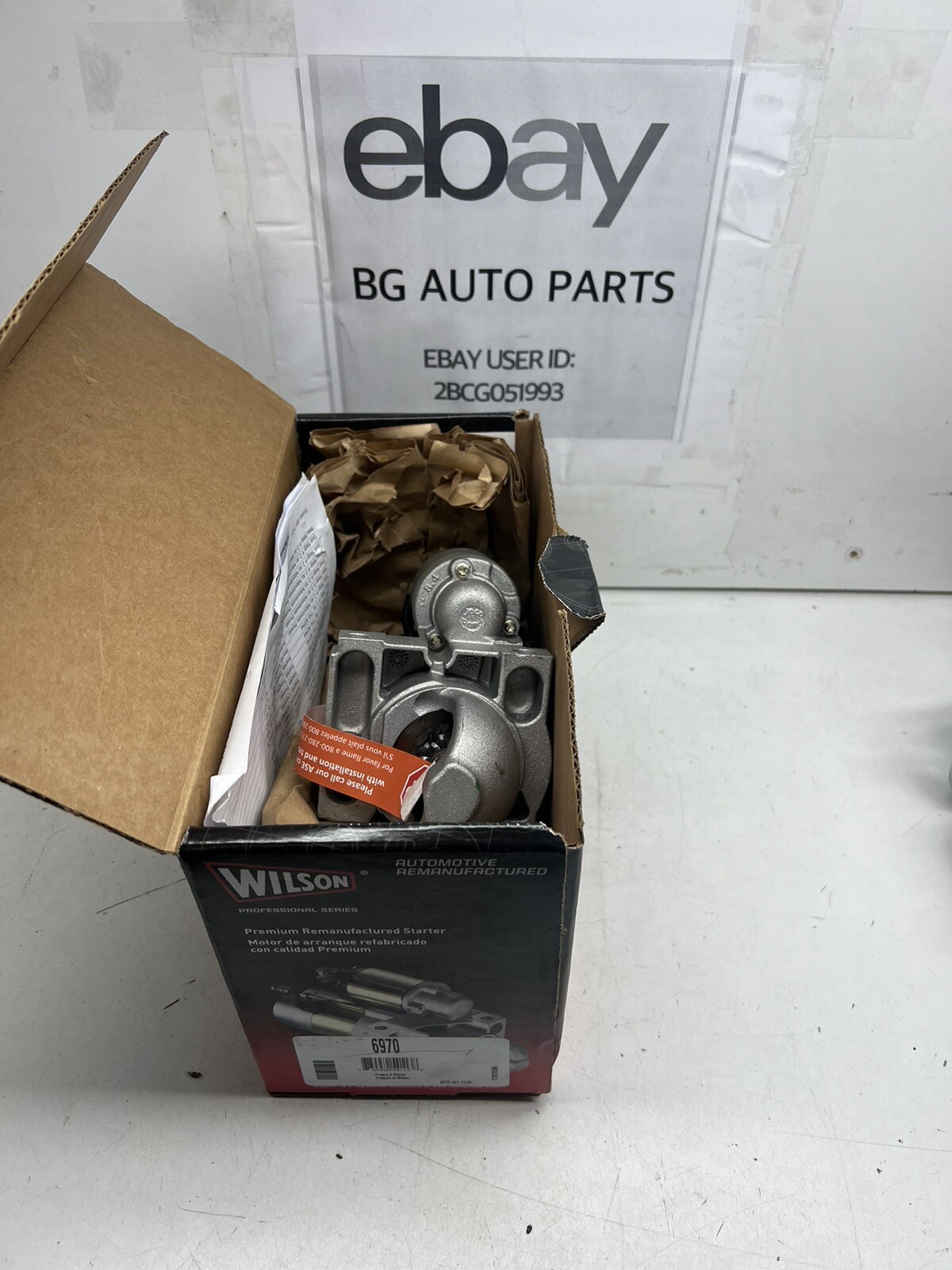 GENUINE WILSON HD ROTATING ELECTRIC STARTER MOTOR 6970 BRAND NEW REMANUFACTURED
