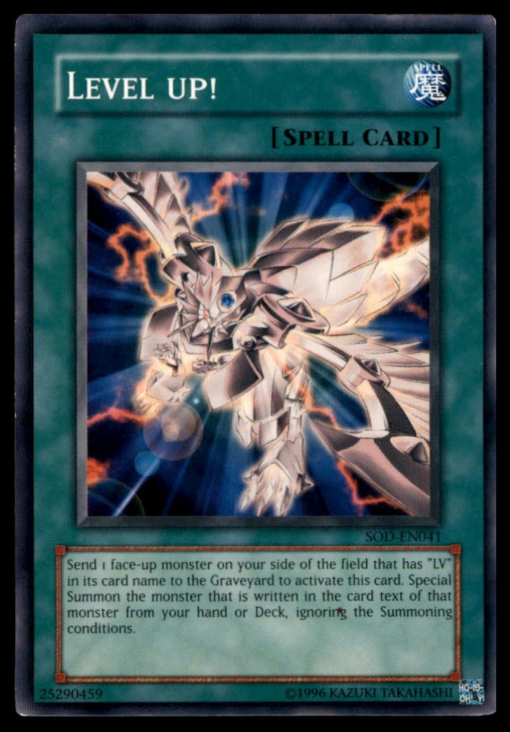 Yu-Gi-Oh TCG Soul of the Duelist Level Up SOD-EN041 Regular Common