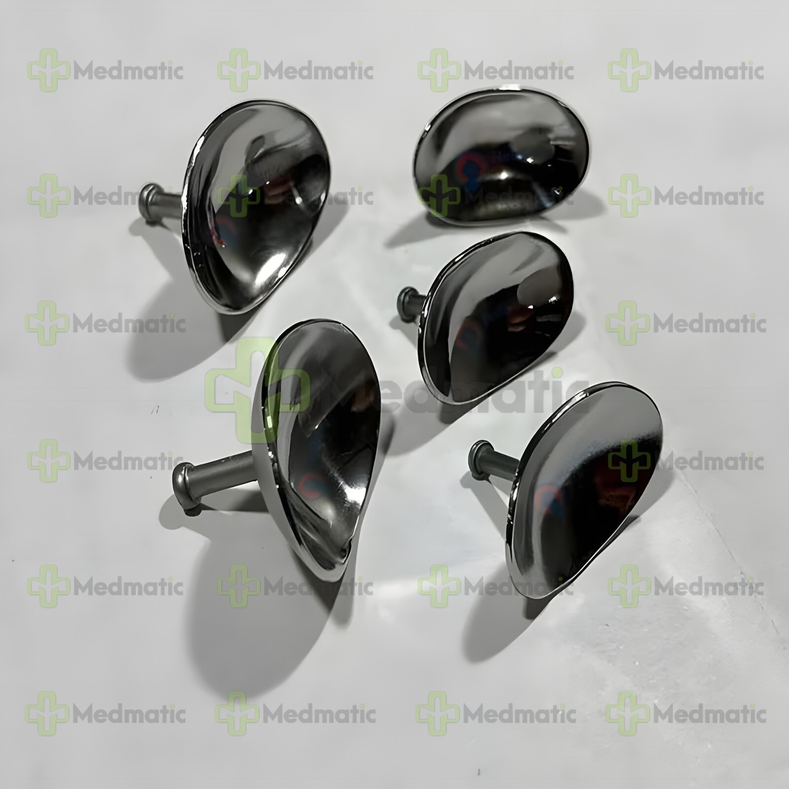 6 Pcs Lot Corneal Shield Laser Eye Shield Corneal Protector Stainless Steel