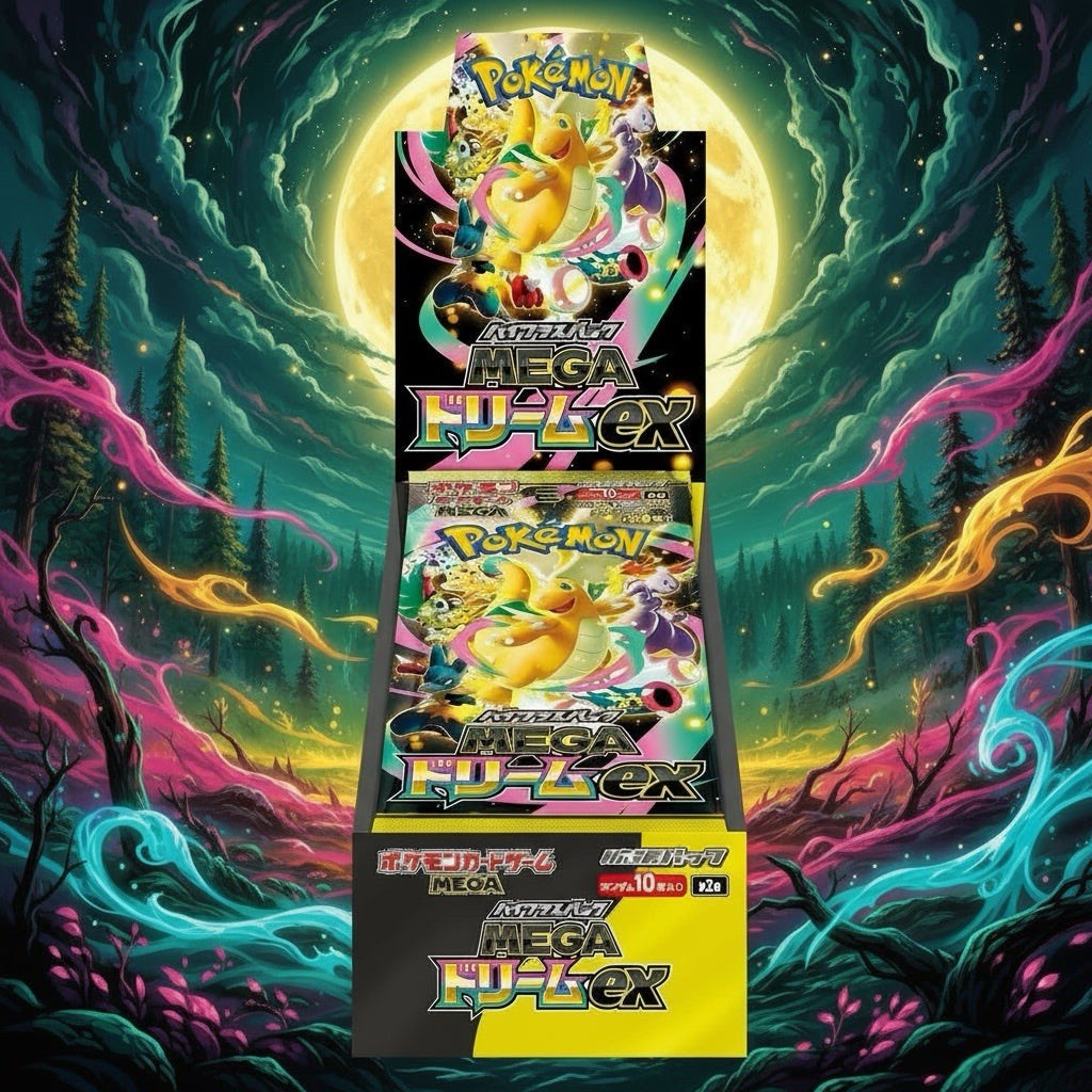 Mega Dream ex Booster Box Sealed Pokémon Japanese Mega US SELLER SHIPS NOW