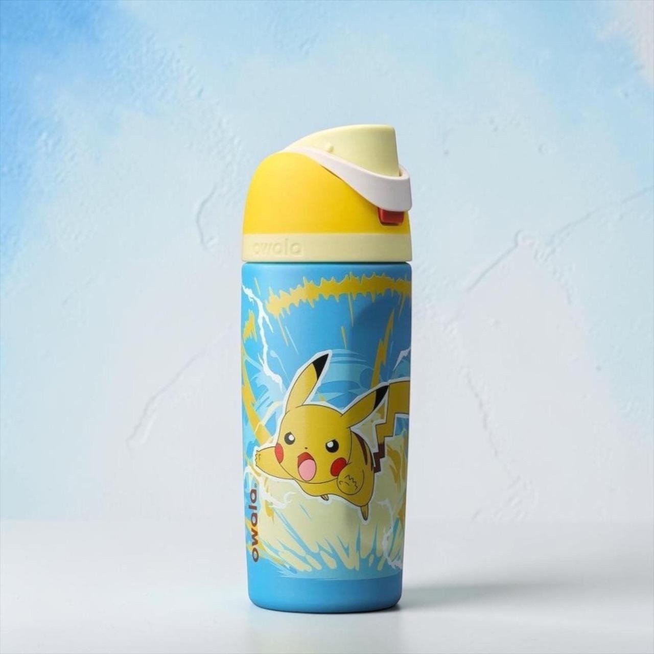 POKÉMON x OWALA FreeSip 16 oz Pikachu  Stainless Steel Water Bottle FAST SHIP