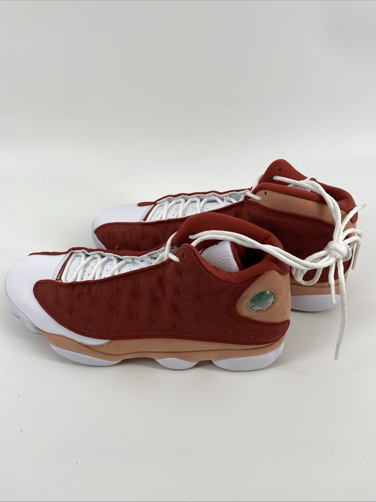 New Size 12 Men Air Jordan 13 Retro Dune Red  DJ5982-601