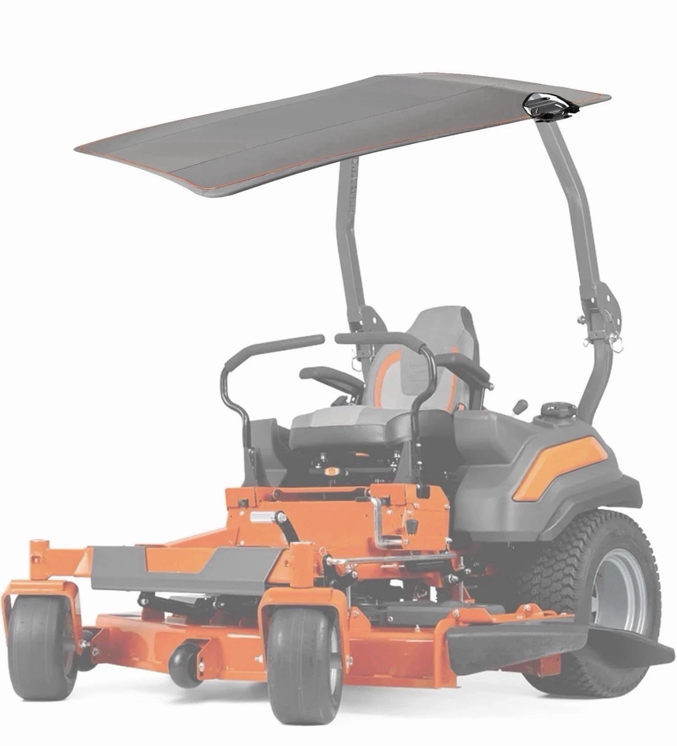 596542901 Heavy Duty Sun Canopy ZTR Sun Shade for Husqvarna Zero Turn Mowers wit