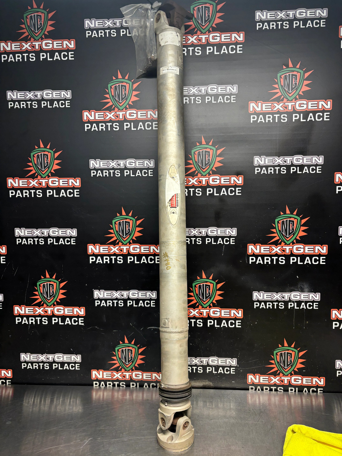 11-14 FORD MUSTANG GT 3.5”DYNOTECH ONE PIECE ALUMINUM DRIVESHAFT #1410