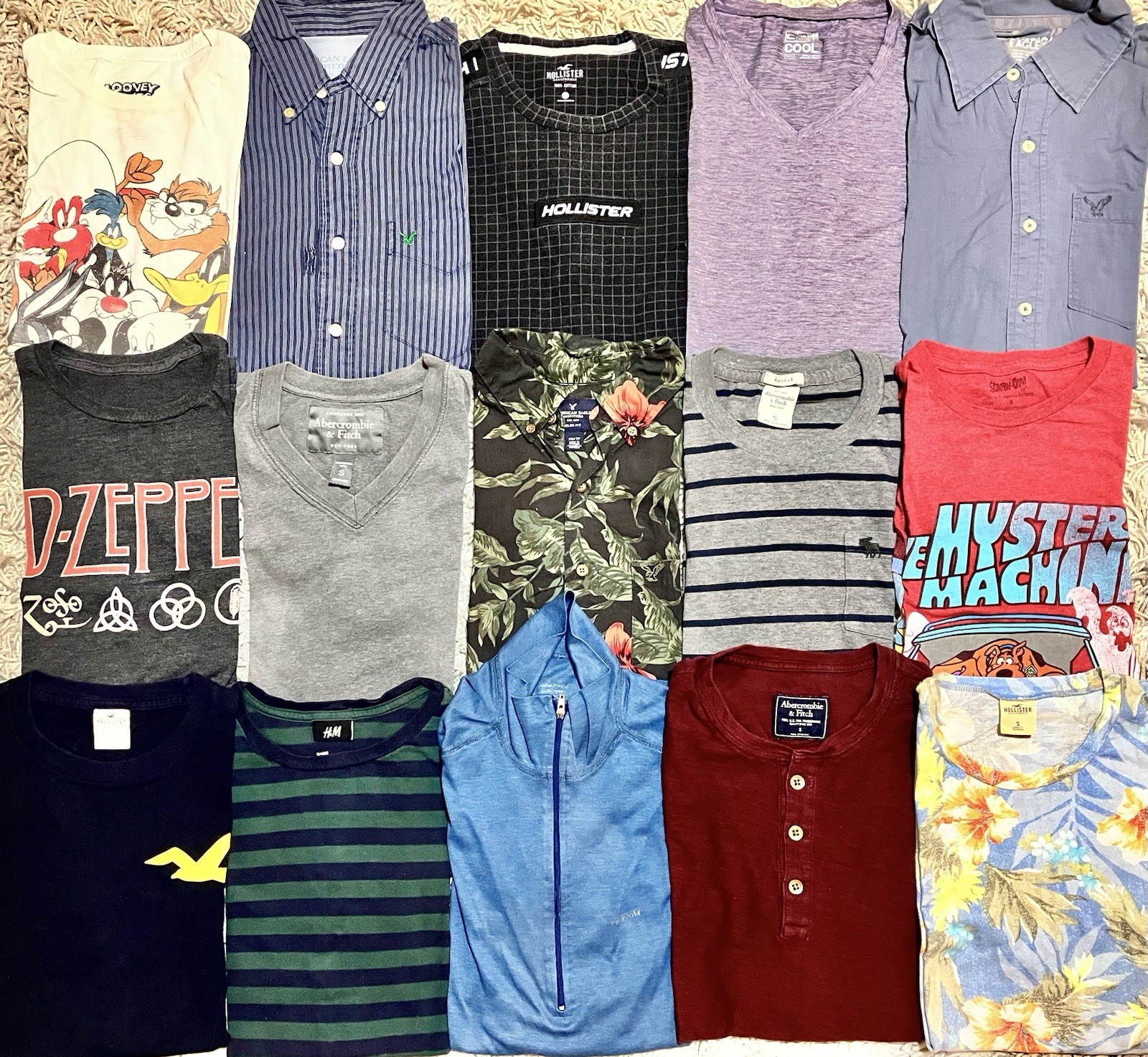 Collection Of Men’s Vintage 2000’s Shirts Smalls