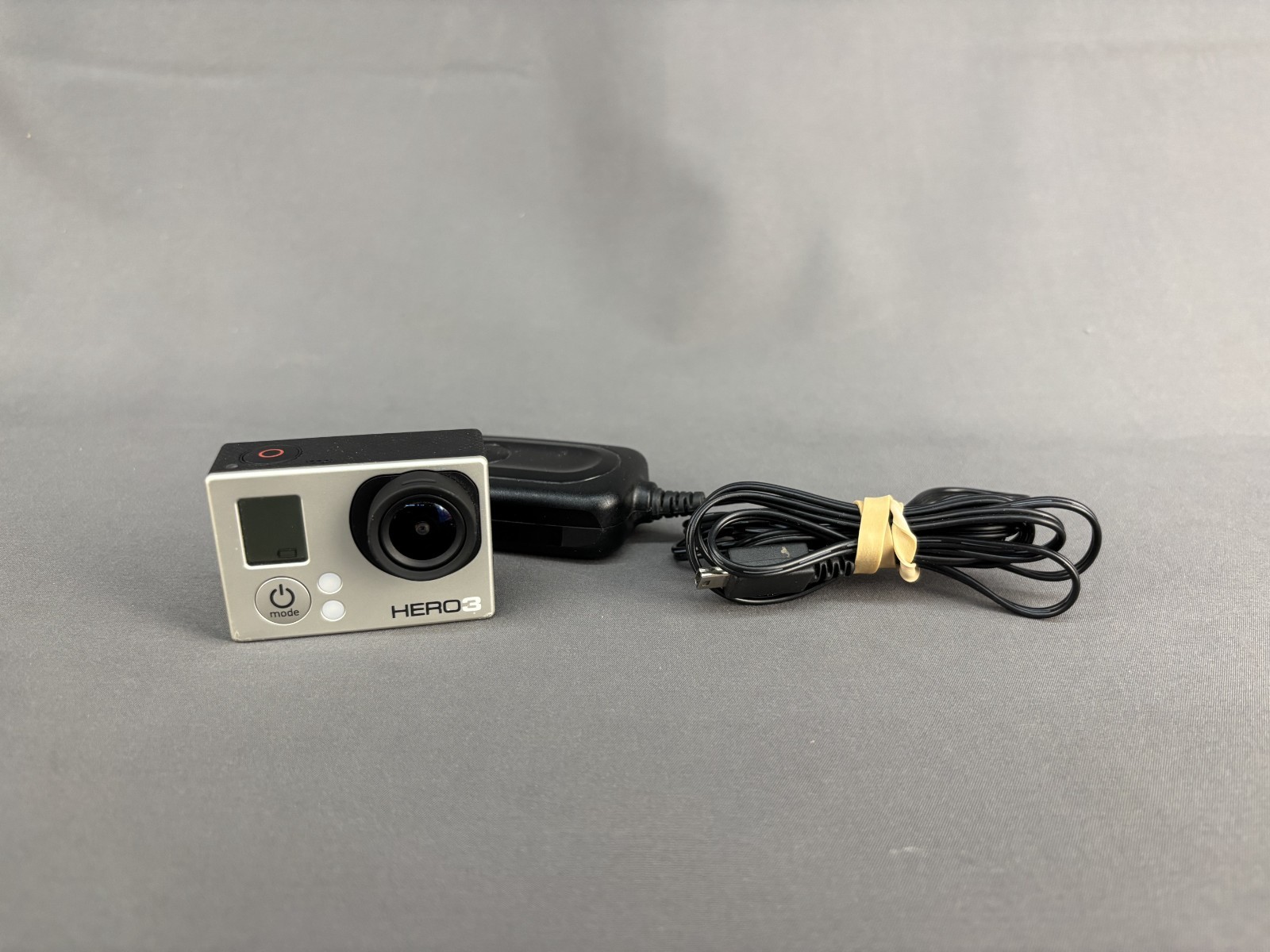 GoPro Hero 3 Action Camera - Silver, With Charger GoPro Hero 3 Action Camera - Silver, With Charger