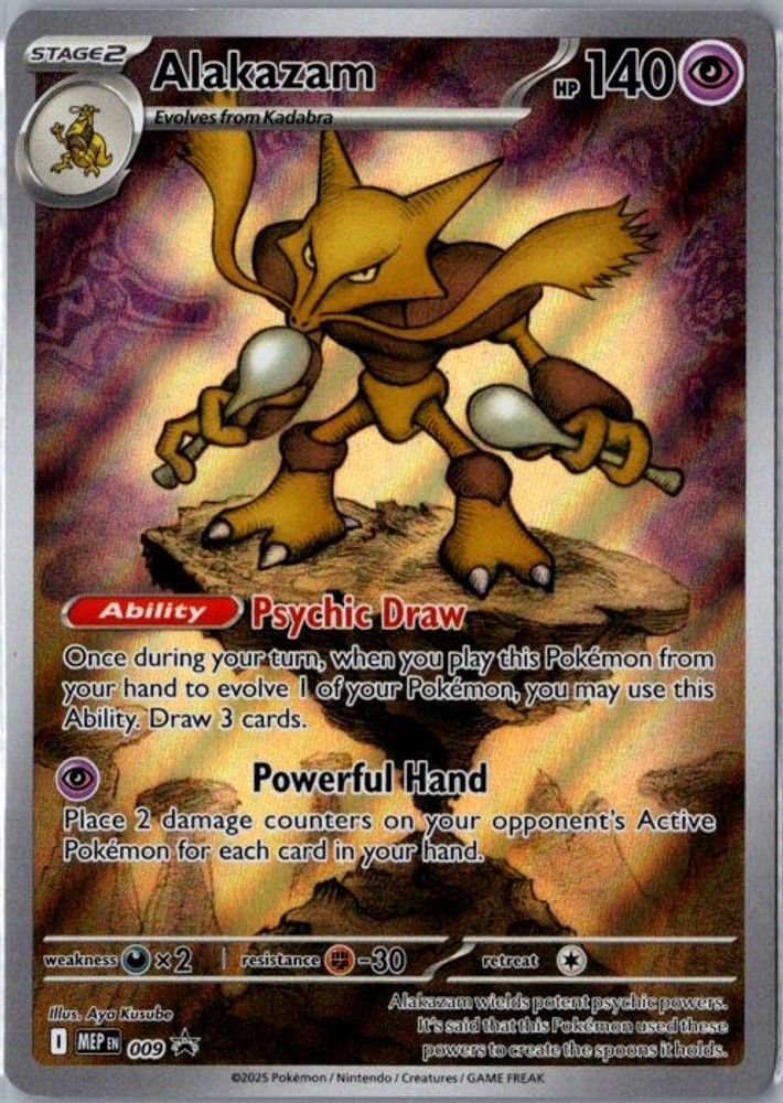 Alakazam [MEP - 009] Near Mint