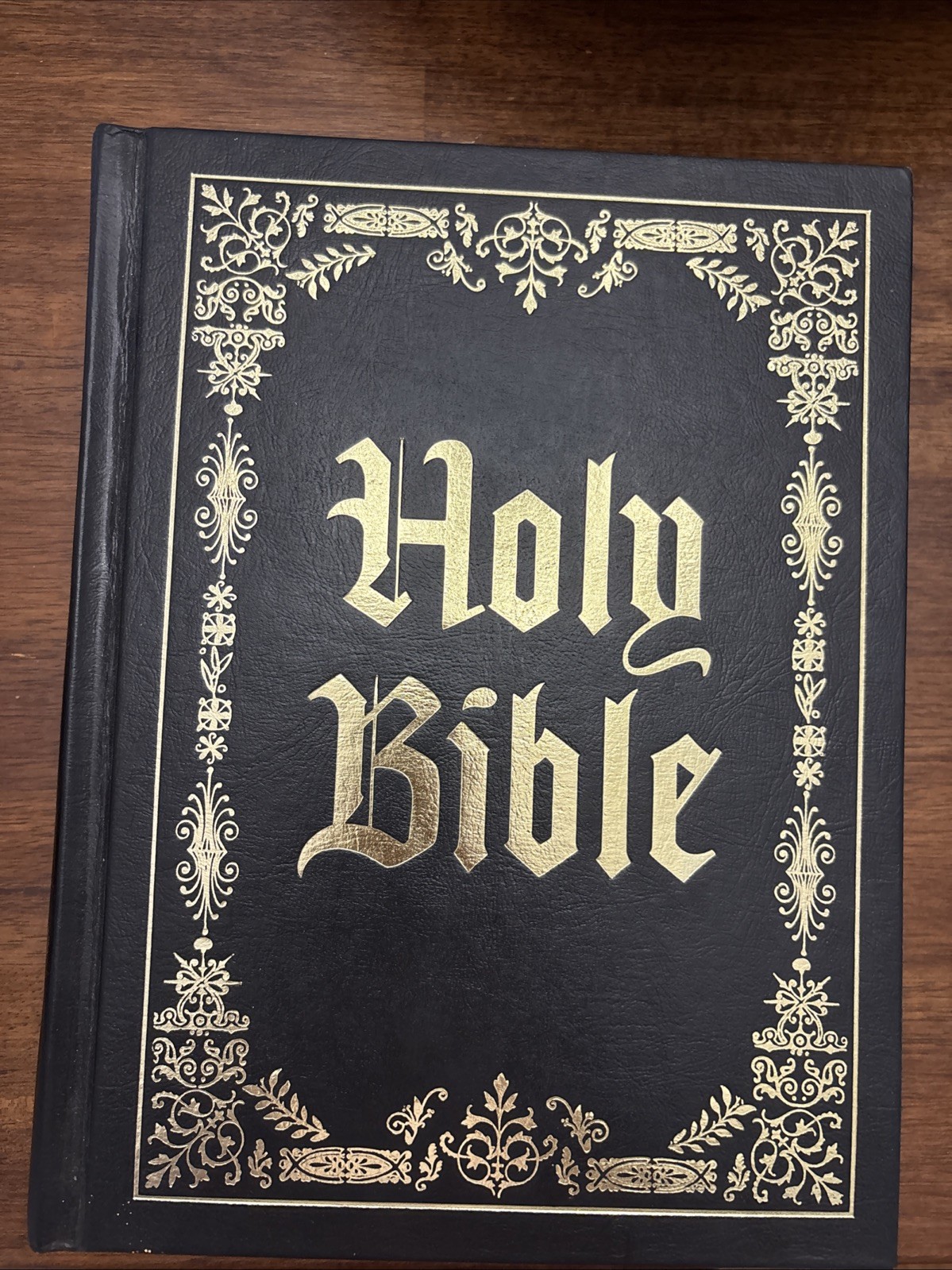 Vintage 1971 Large Holy Bible King James Version Red Letter Edition By Regency 