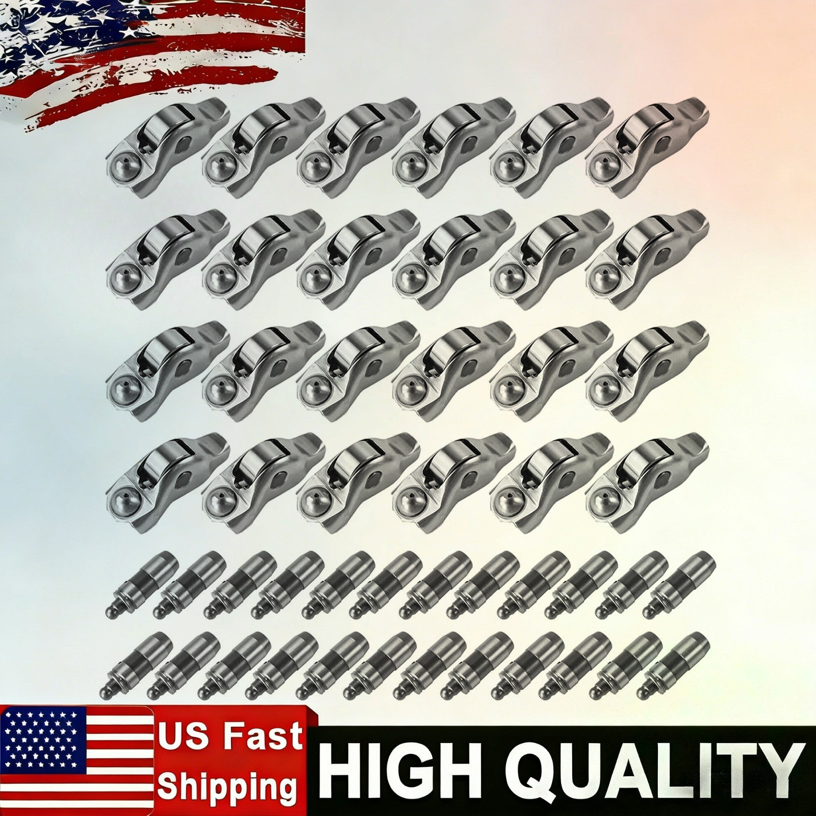 24pcs Rocker Arms & Lifters for Ford Mustang F150 4.6L 5.4L V8 05-10 3L3Z6564BA