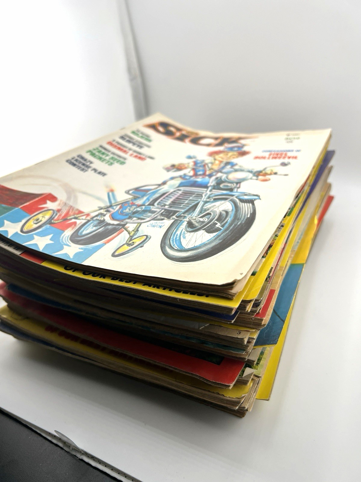 Vintage Cracked Magazine Lot of 29 Giant Super Sick Wacko Humor Comics 1970s