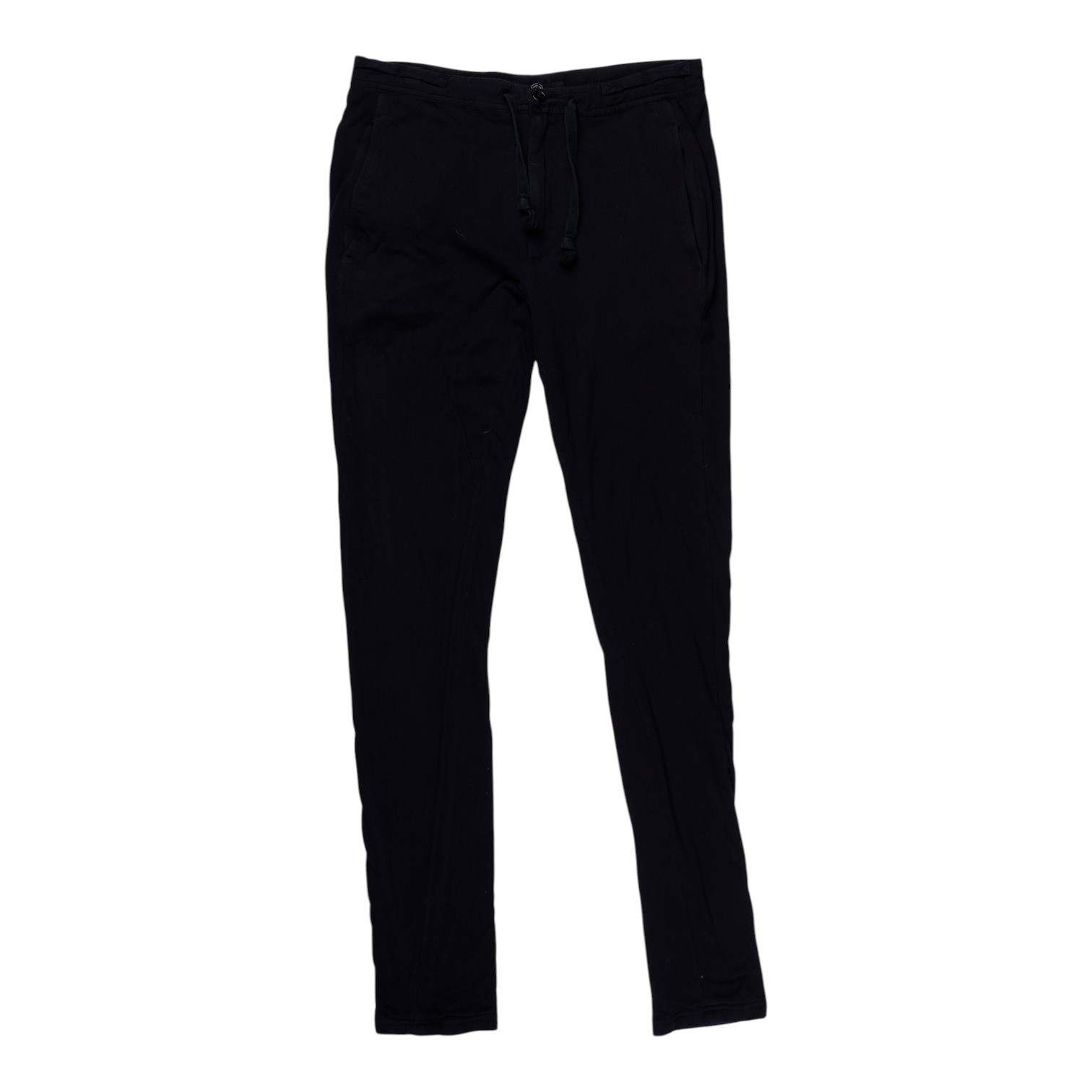 Ann Demeulemeester Drawstring Black Trousers Ann Demeulemeester Drawstring Black Trousers