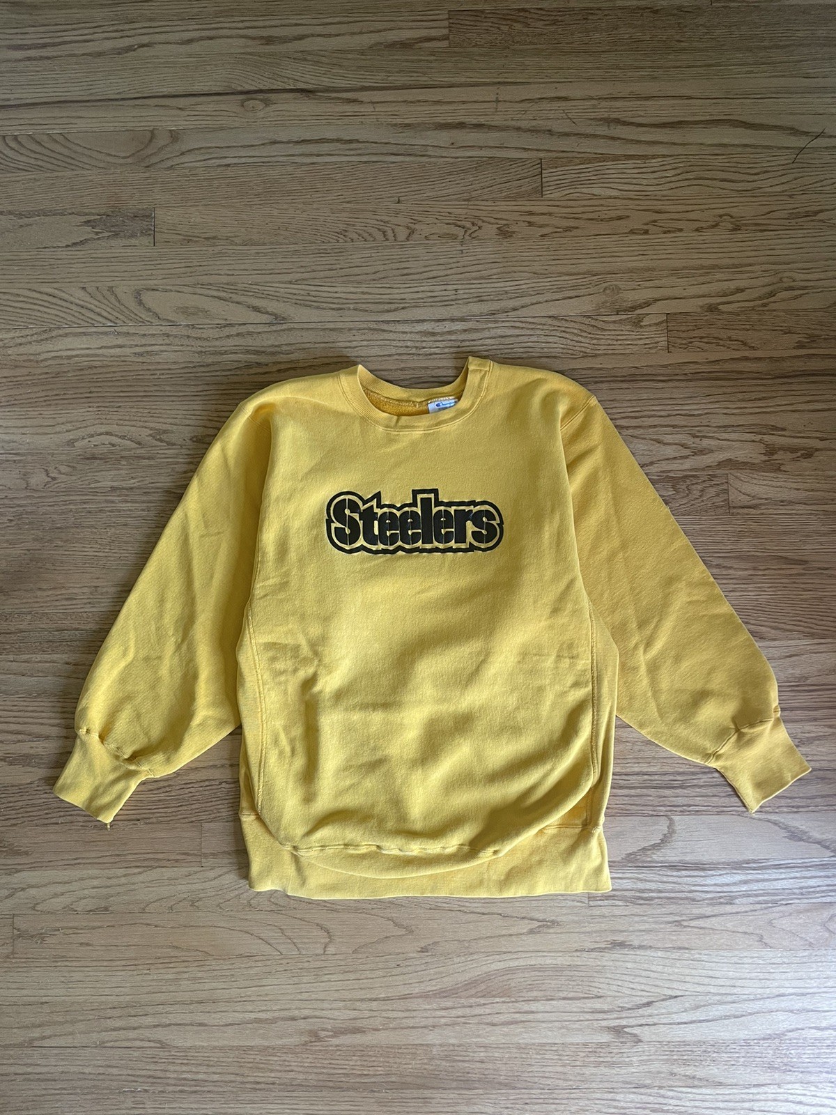 Vintage 1980s Pittsburgh Steelers Champion Reverse Weave Size XL
