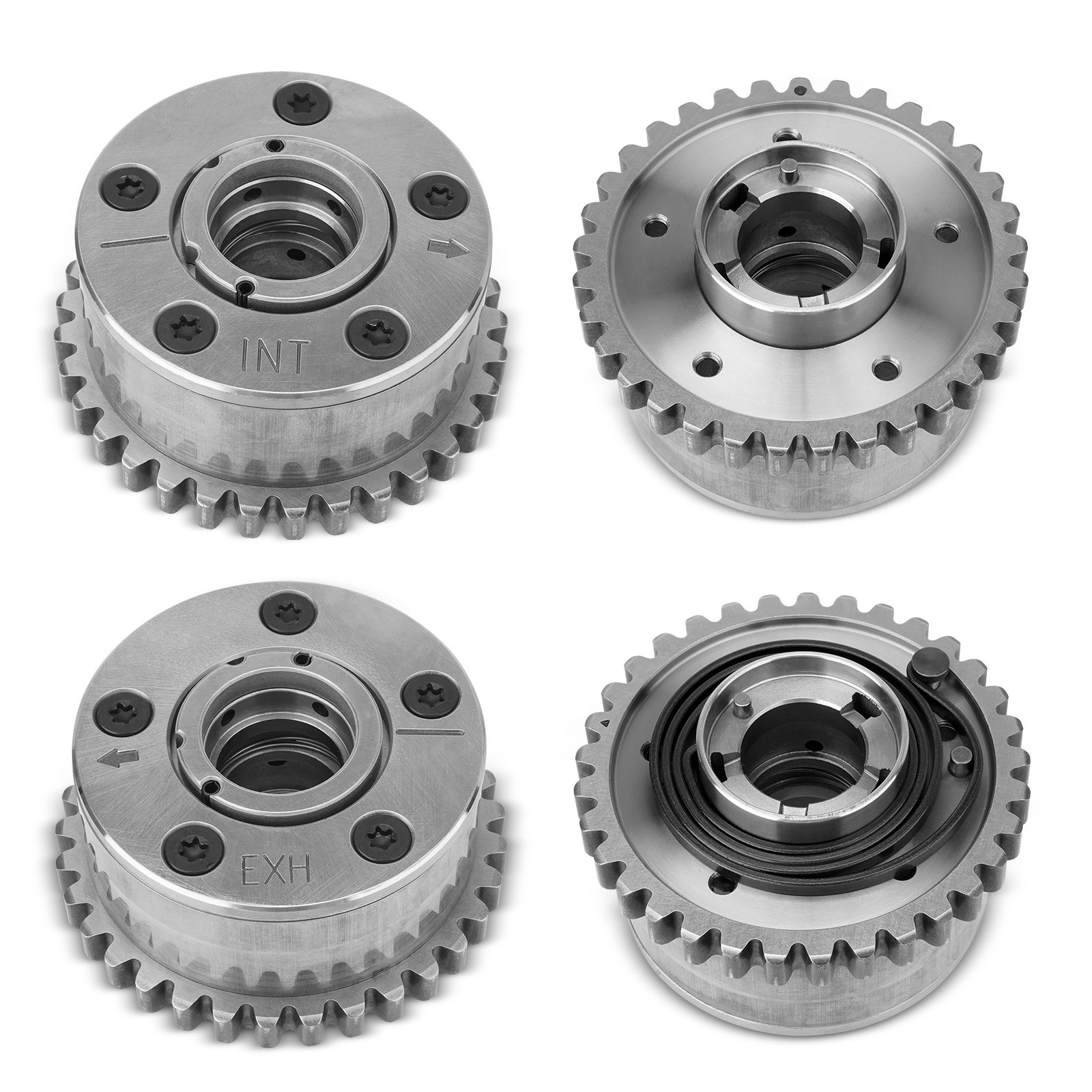 4pcs Camshaft Sprocket VVT for Chrysler Jeep Dodge Ram 3.6L 5184369AH 5184370AH 4pcs Camshaft Sprocket VVT for Chrysler Jeep Dodge Ram 3.6L 5184369AH 5184370AH