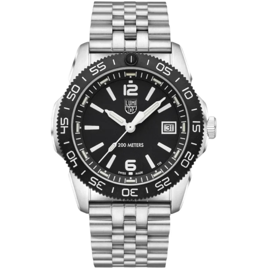 New Luminox Pacific Diver Ripple 39mm Black Dial Men\'s Watch XS.3122M.1