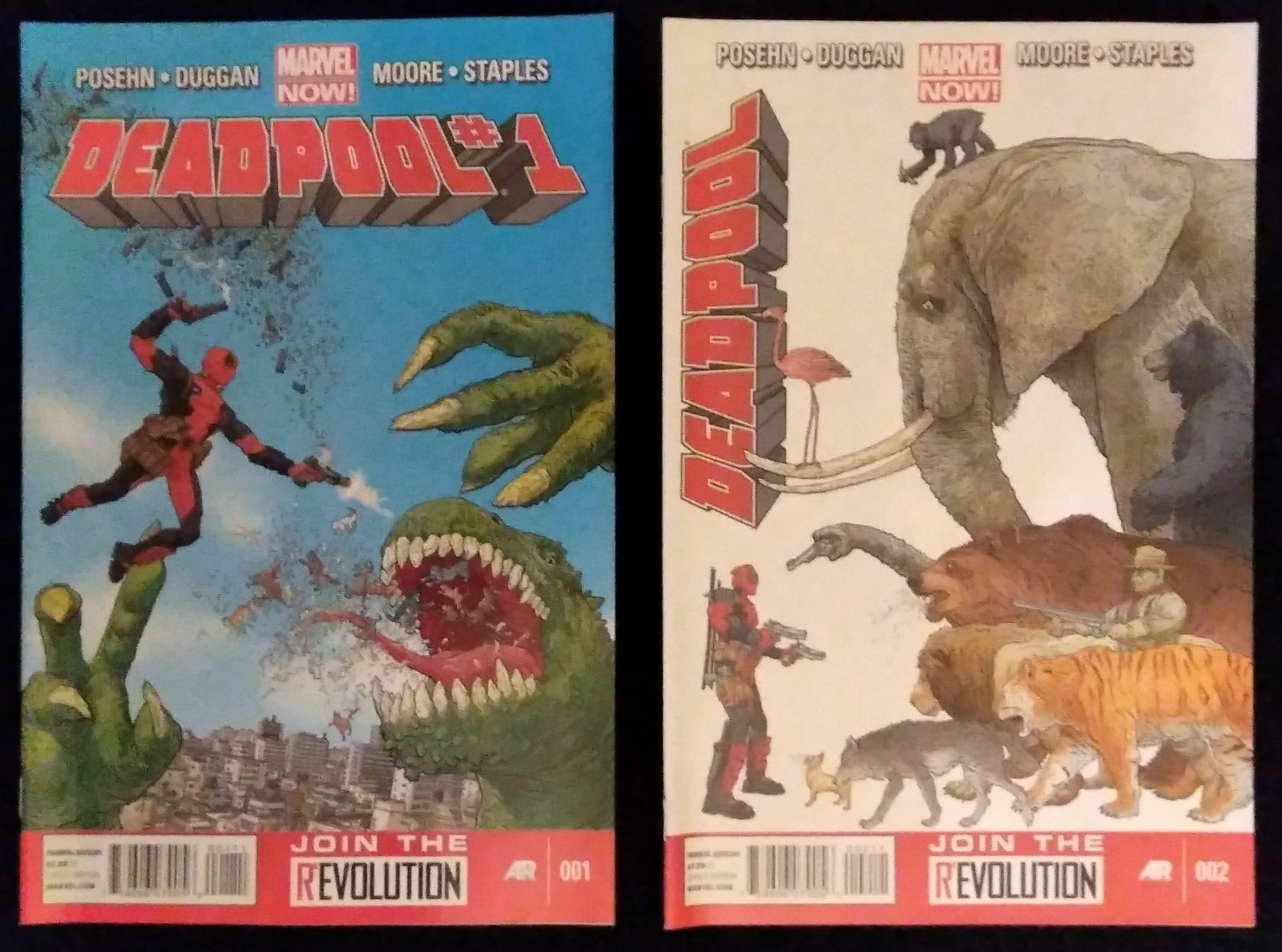 Deadpool #1, 2 Marvel 2013 Posehn 1st Print (NM) Deadpool #1, 2 Marvel 2013 Posehn 1st Print (NM)