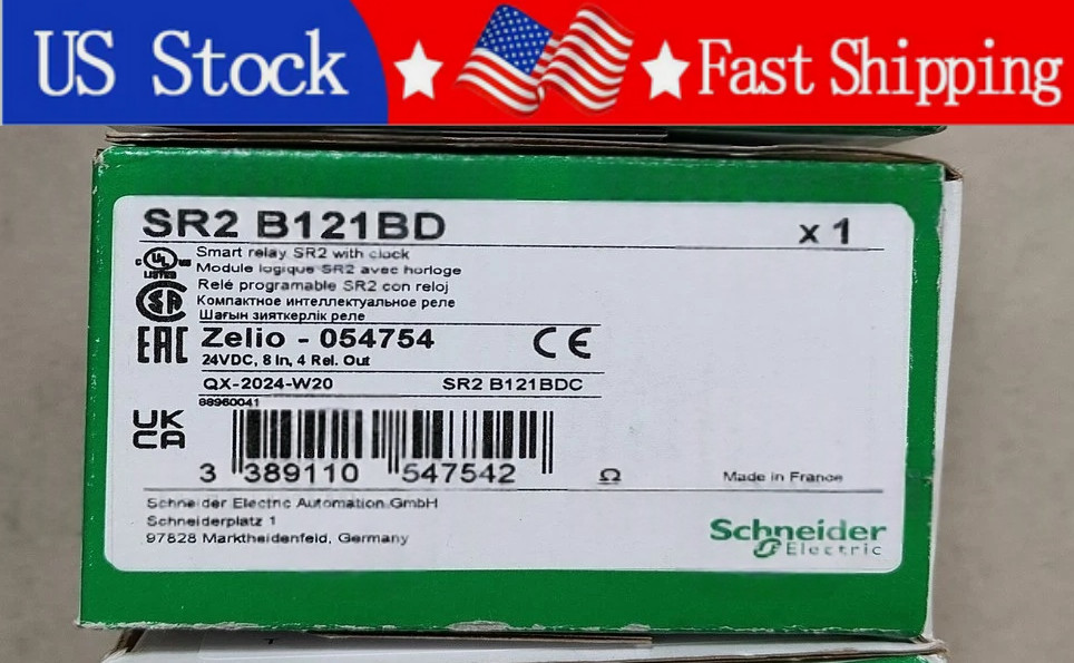 1PCS Brand New Schneider SR2B121BD Logic Relay 24VDC SR2B121BD  Fast delivery
