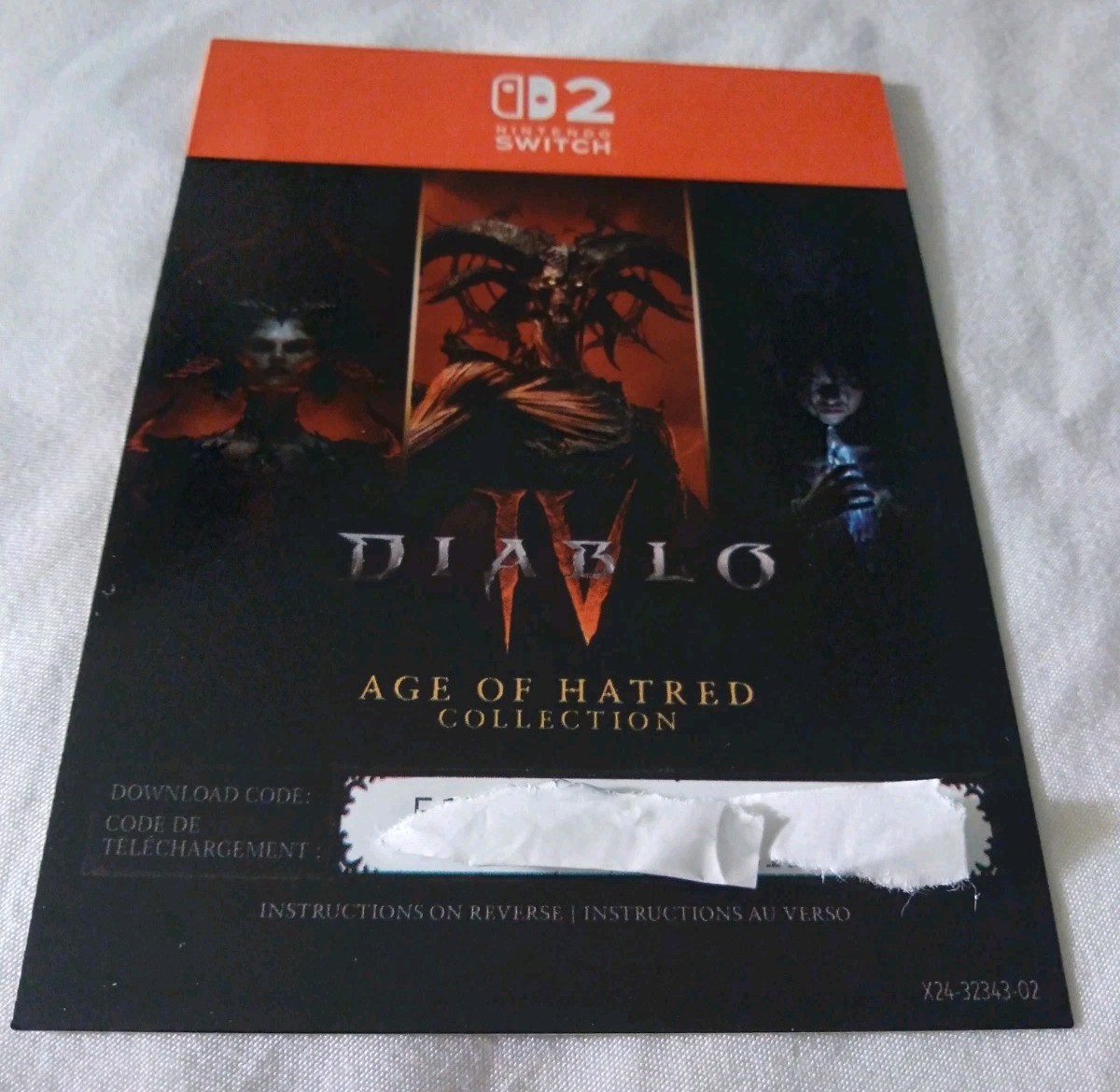 Diablo IV: Age of Hatred Collection – Nintendo Switch 2 Diablo IV: Age of Hatred Collection – Nintendo Switch 2