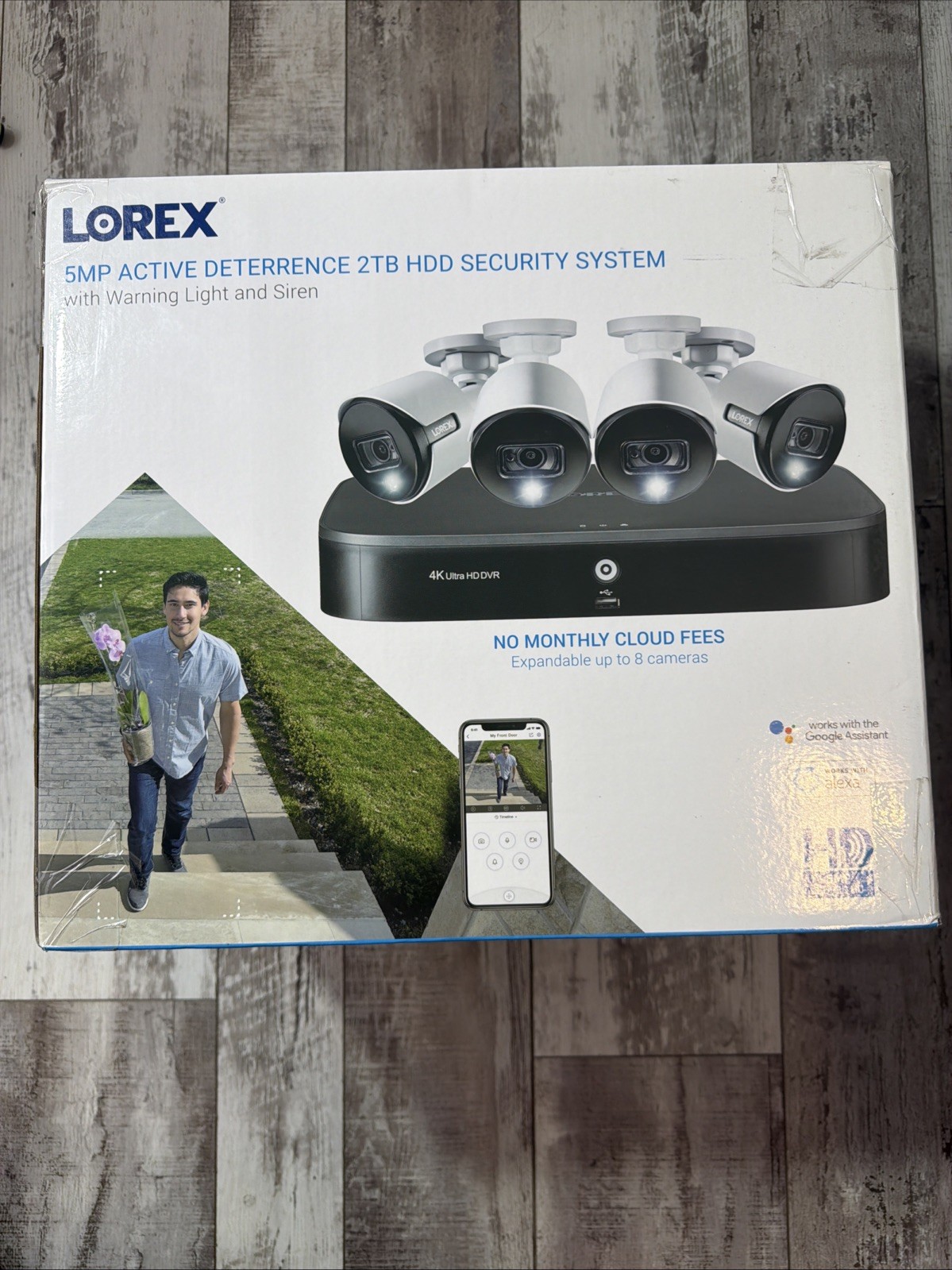 New Lorex 5MP Active Deterrence Security System 2TB HDD 4K 8-Ch DVR(Read) New Lorex 5MP Active Deterrence Security System 2TB HDD 4K 8-Ch DVR(Read)