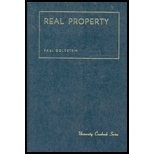 Goldstein's Real Property (University Casebook Series)