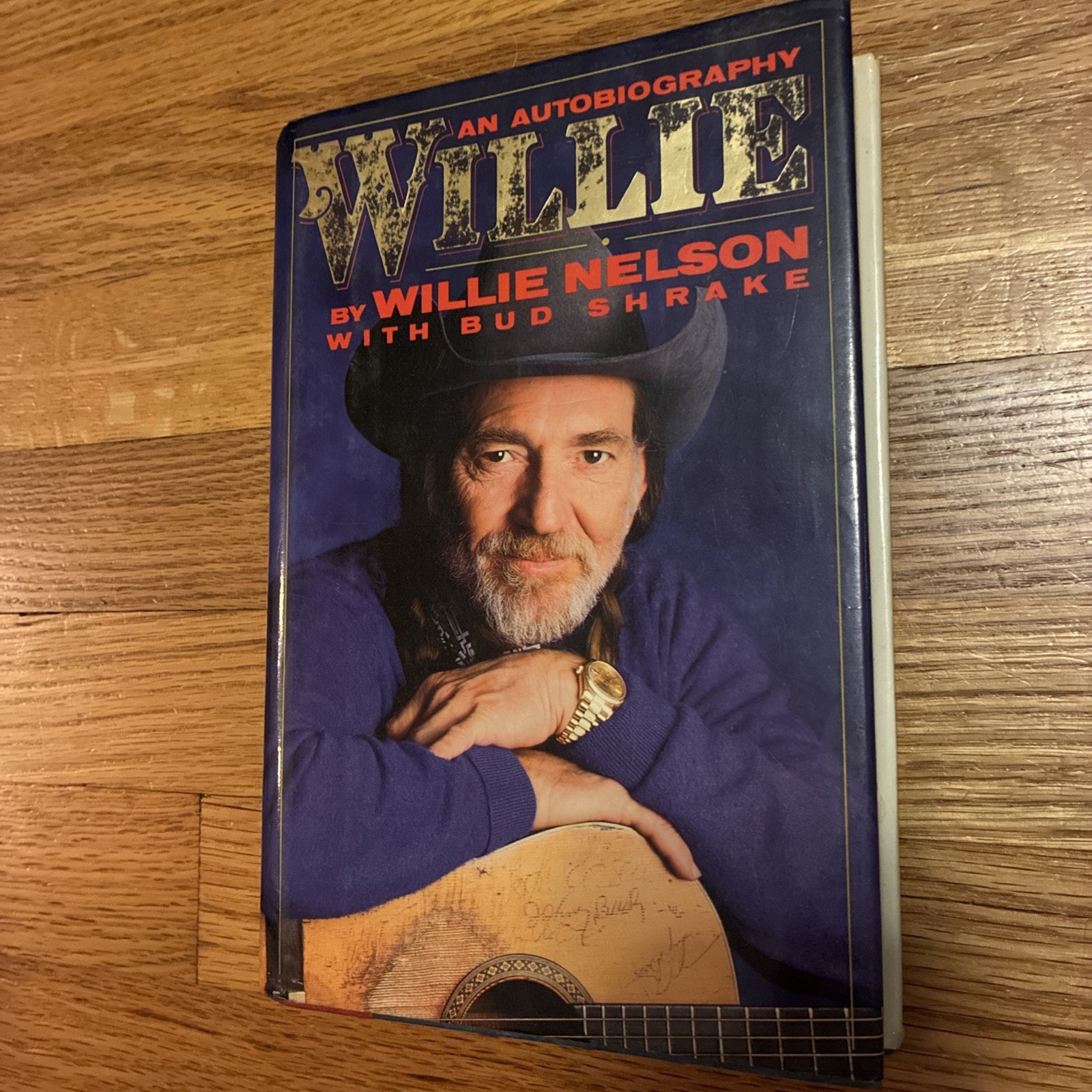 SIGNED Willie Nelson “An Autobiography” Hardcover Book 1988