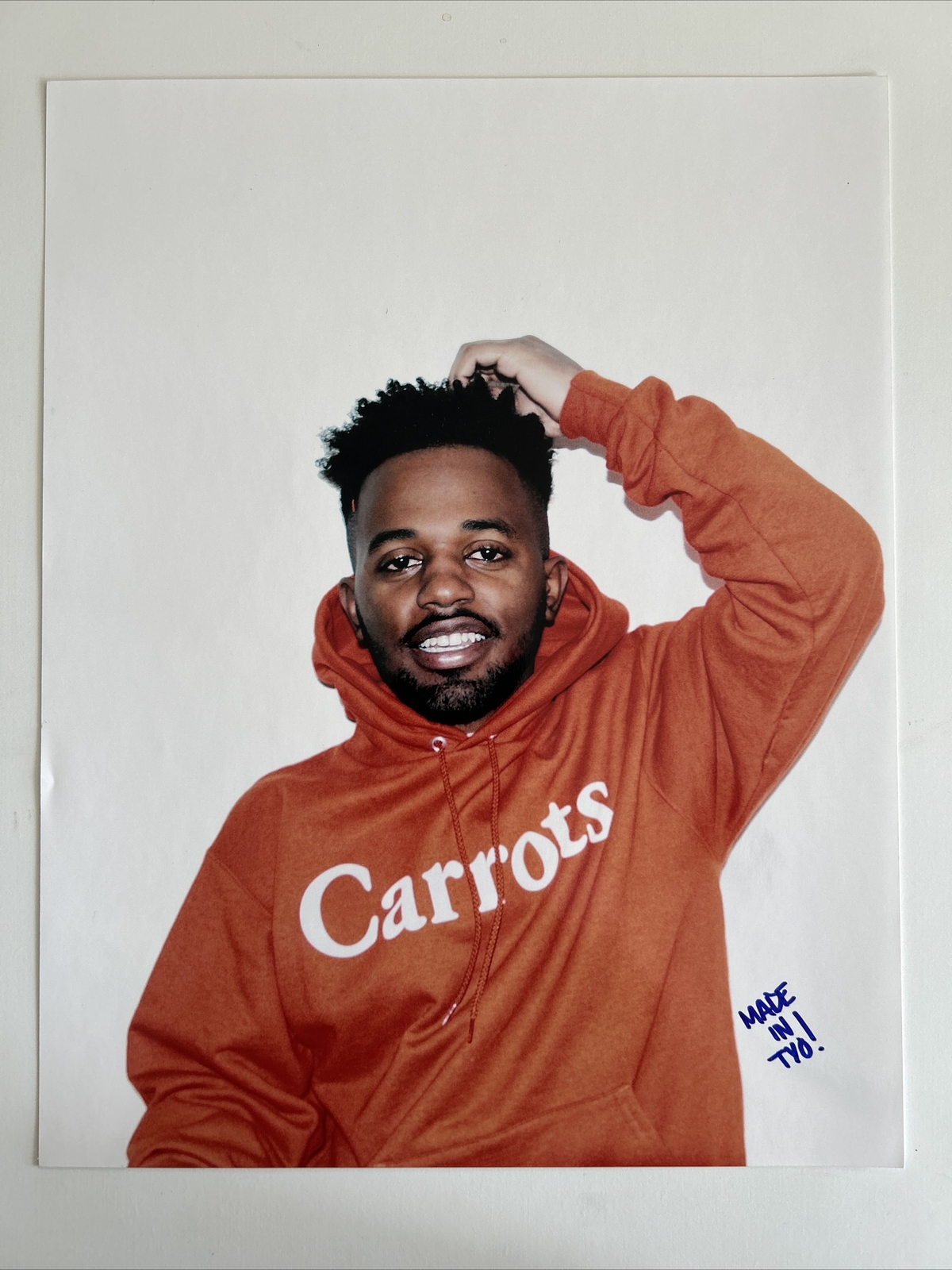 MadeInTyo Autographed 11x14 Photo Rapper XXL Uber Legend RARE Box H